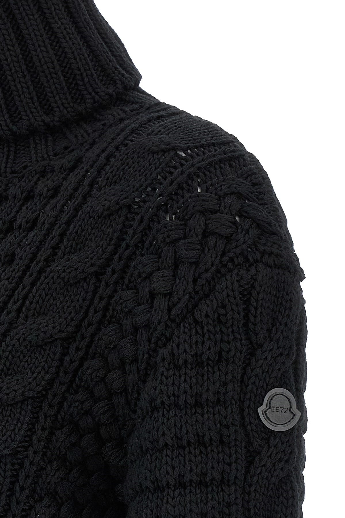 MONCLER GENIUS Maglione a collo alto in tricot Edward Enninful