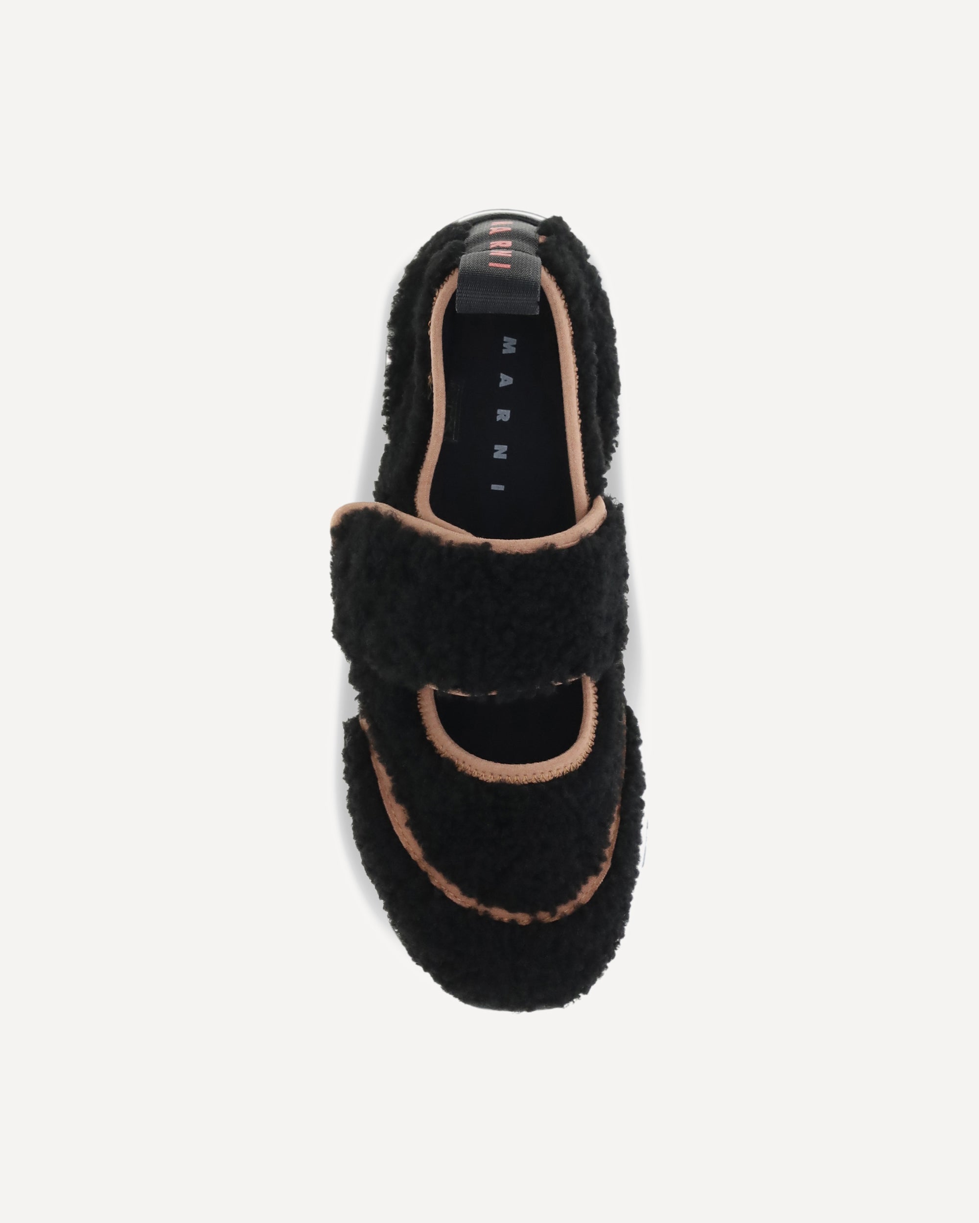 Marni Mary Jane Shearling Sneakers