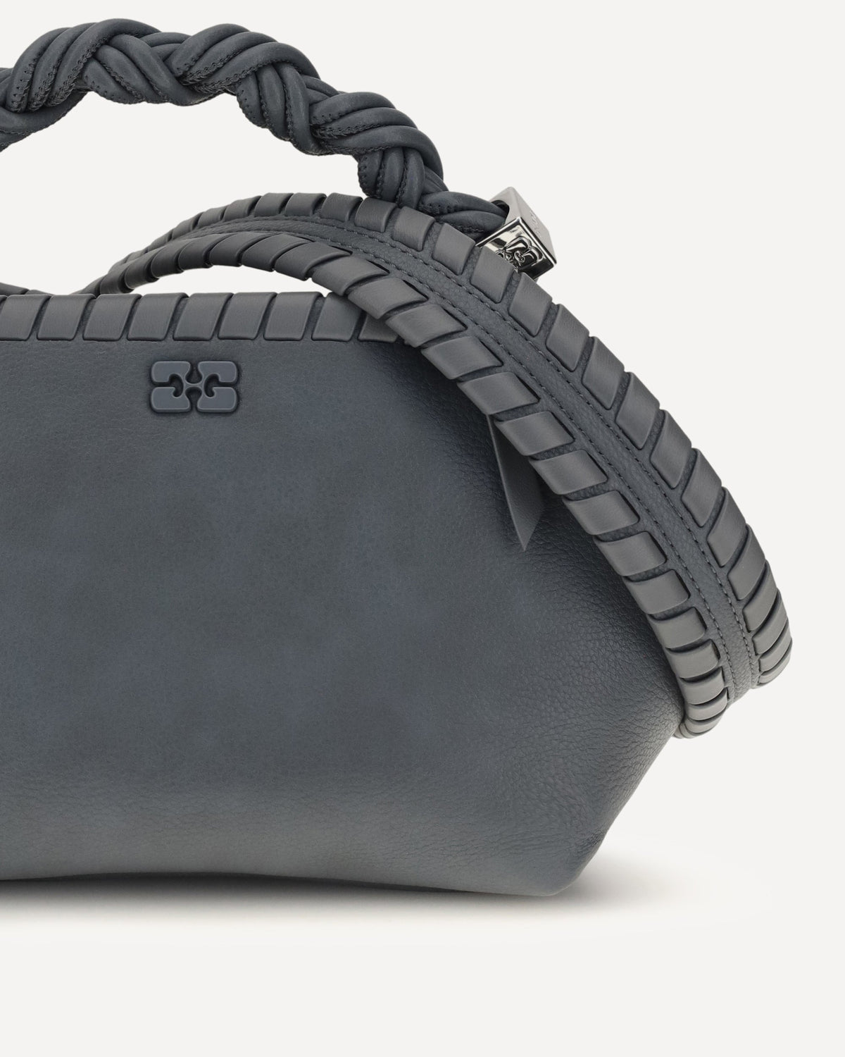Ganni Small Bou Woven Handbag