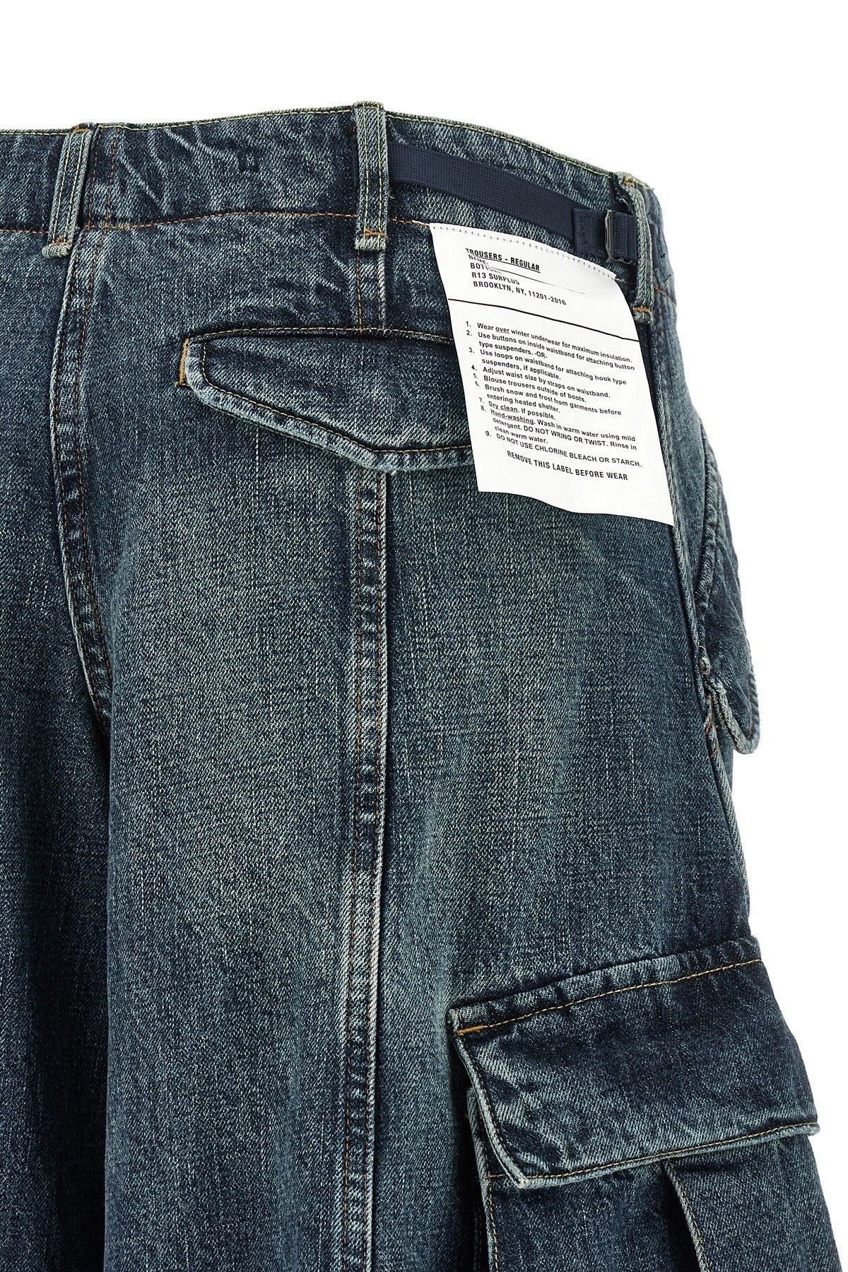 R13 Siouxsie Field Cargo Jeans