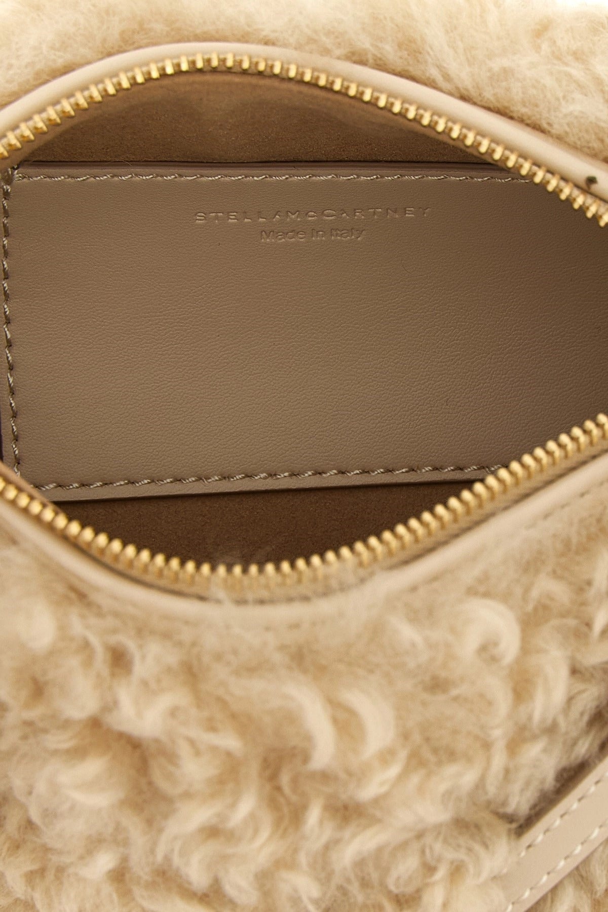 Stella McCartney Shearling Clutch
