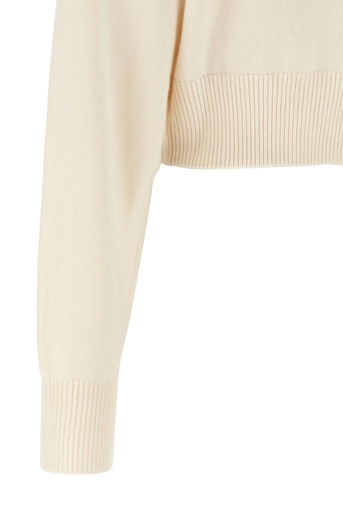 Coperni Cropped Half-Zip Sweater