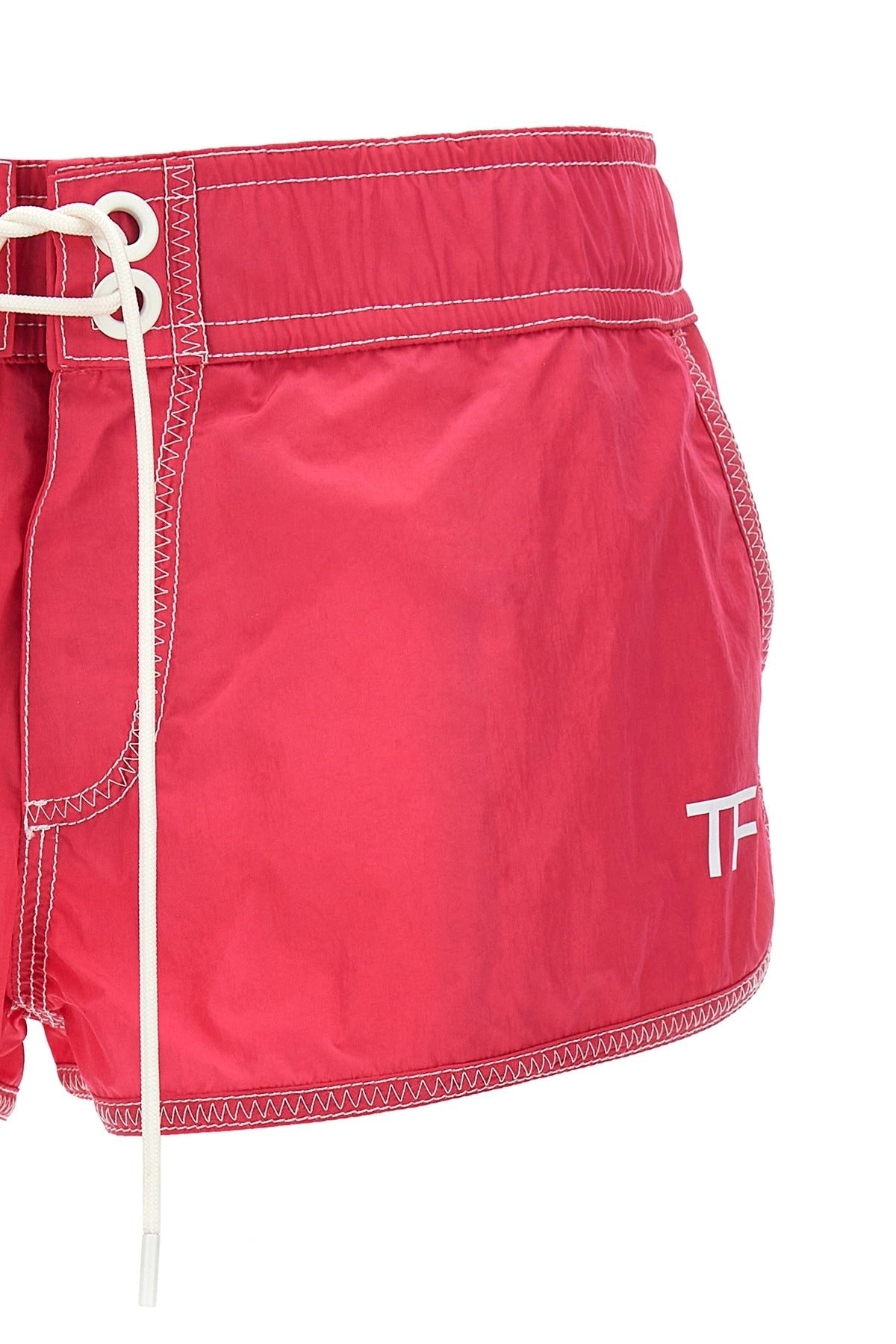 Tom Ford Logo Nylon Shorts