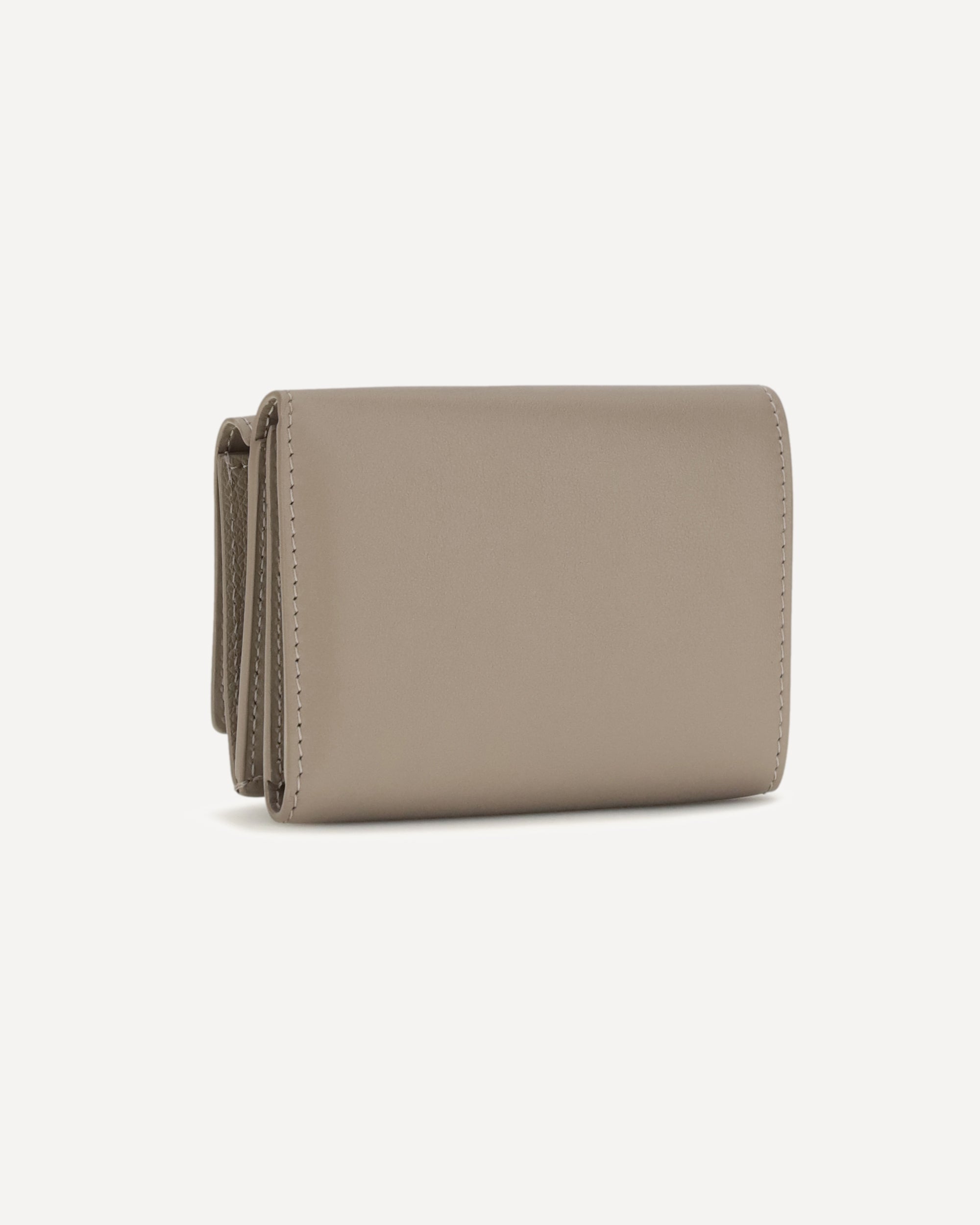 Fendi FF Mini Trifold Leather Wallet