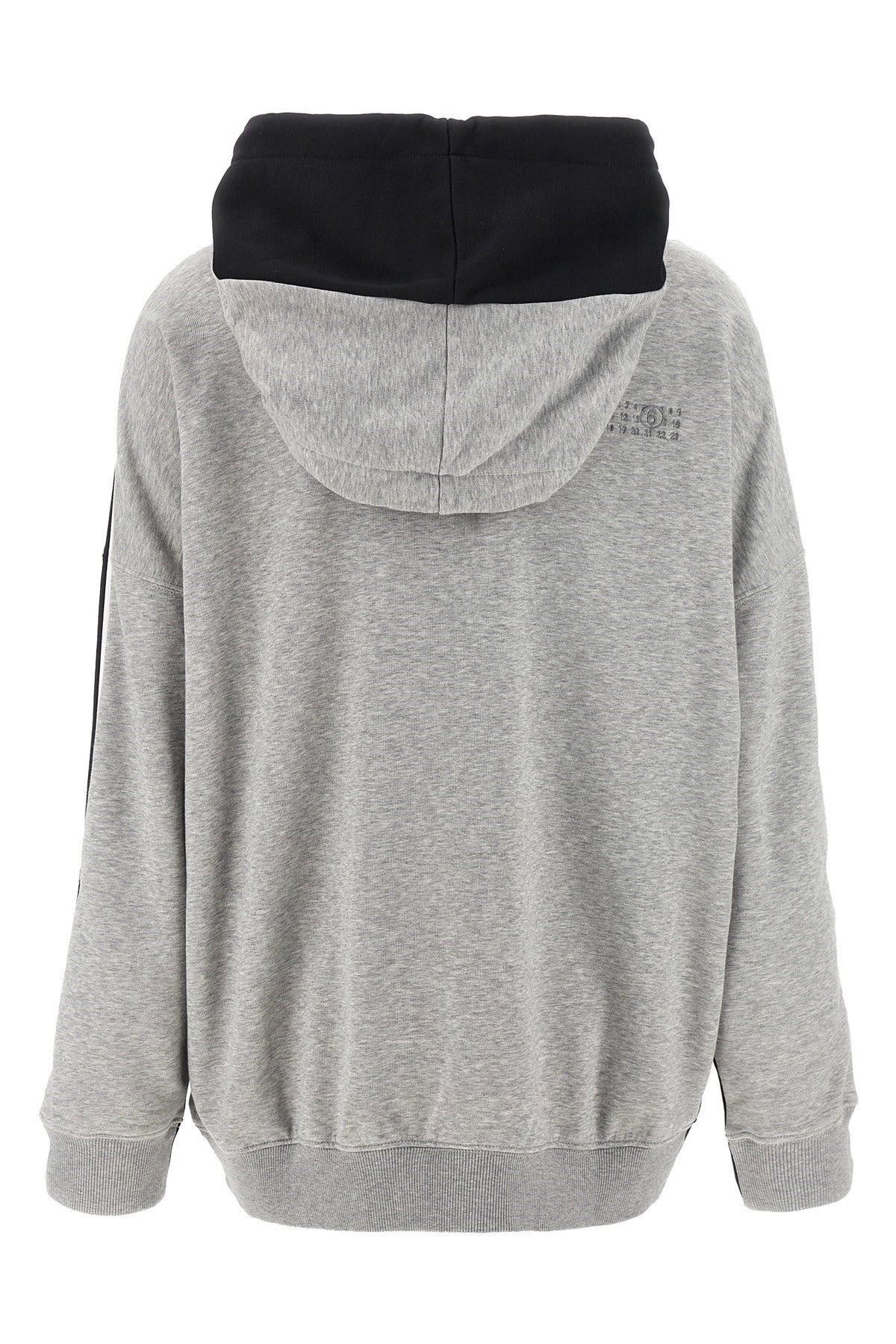 MM6 Maison Margiela Hoodie met dubbele voorkant