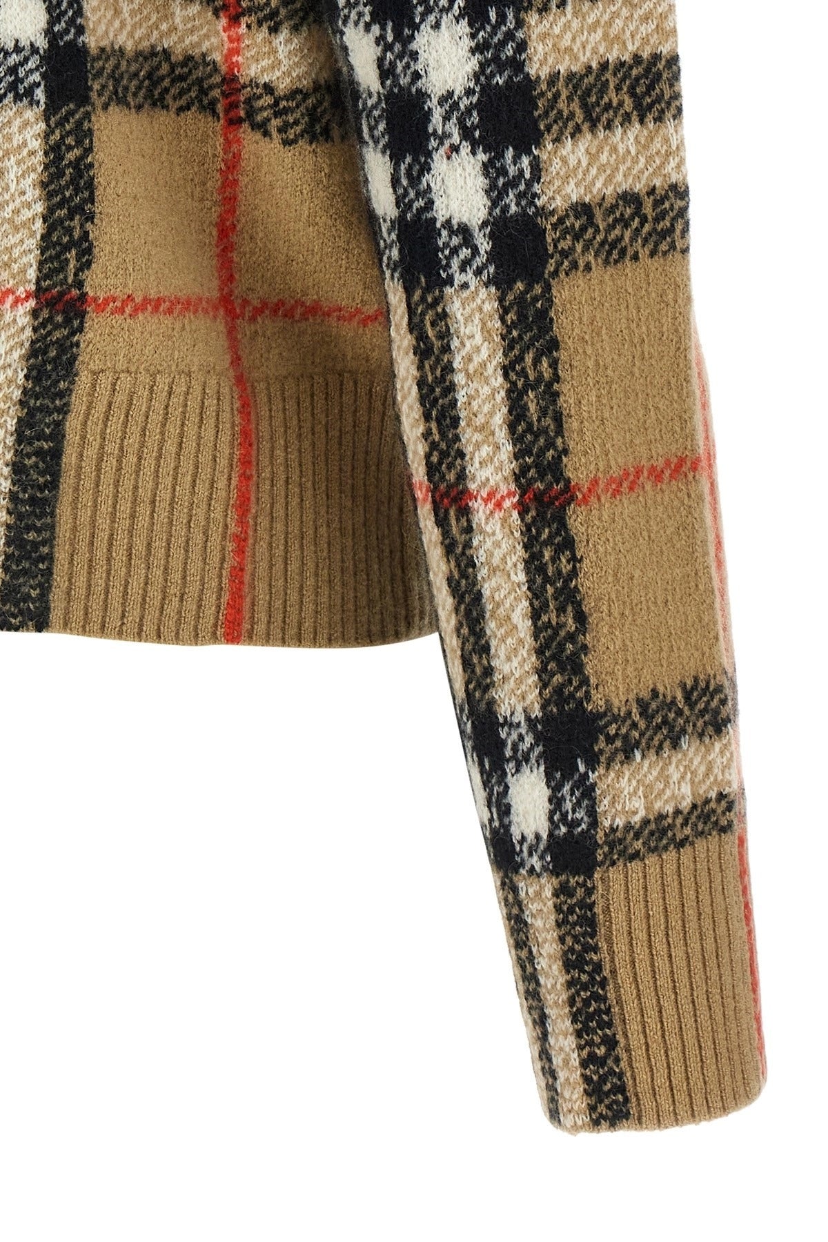 Burberry Clara House Check Cardigan