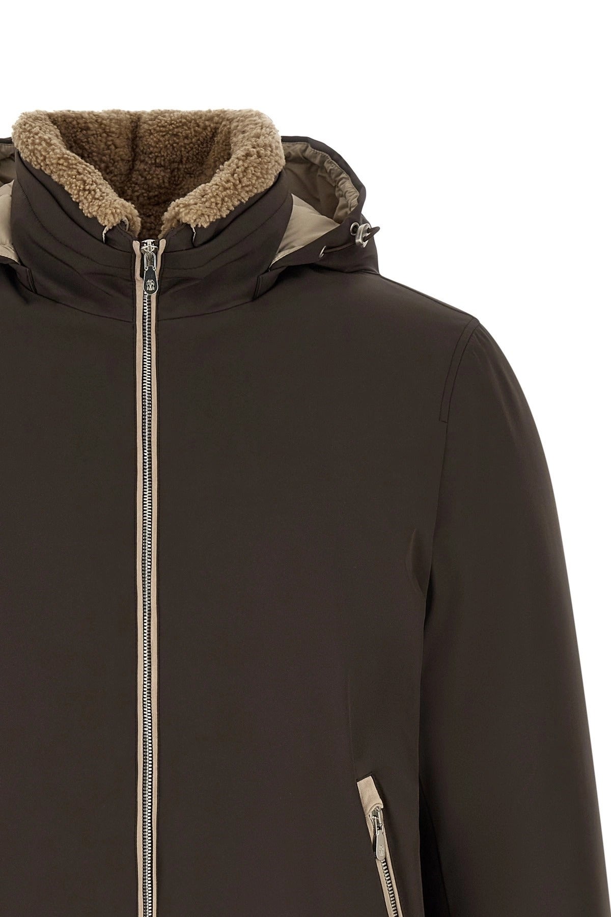 Brunello Cucinelli Detachable Hood Down Jacket
