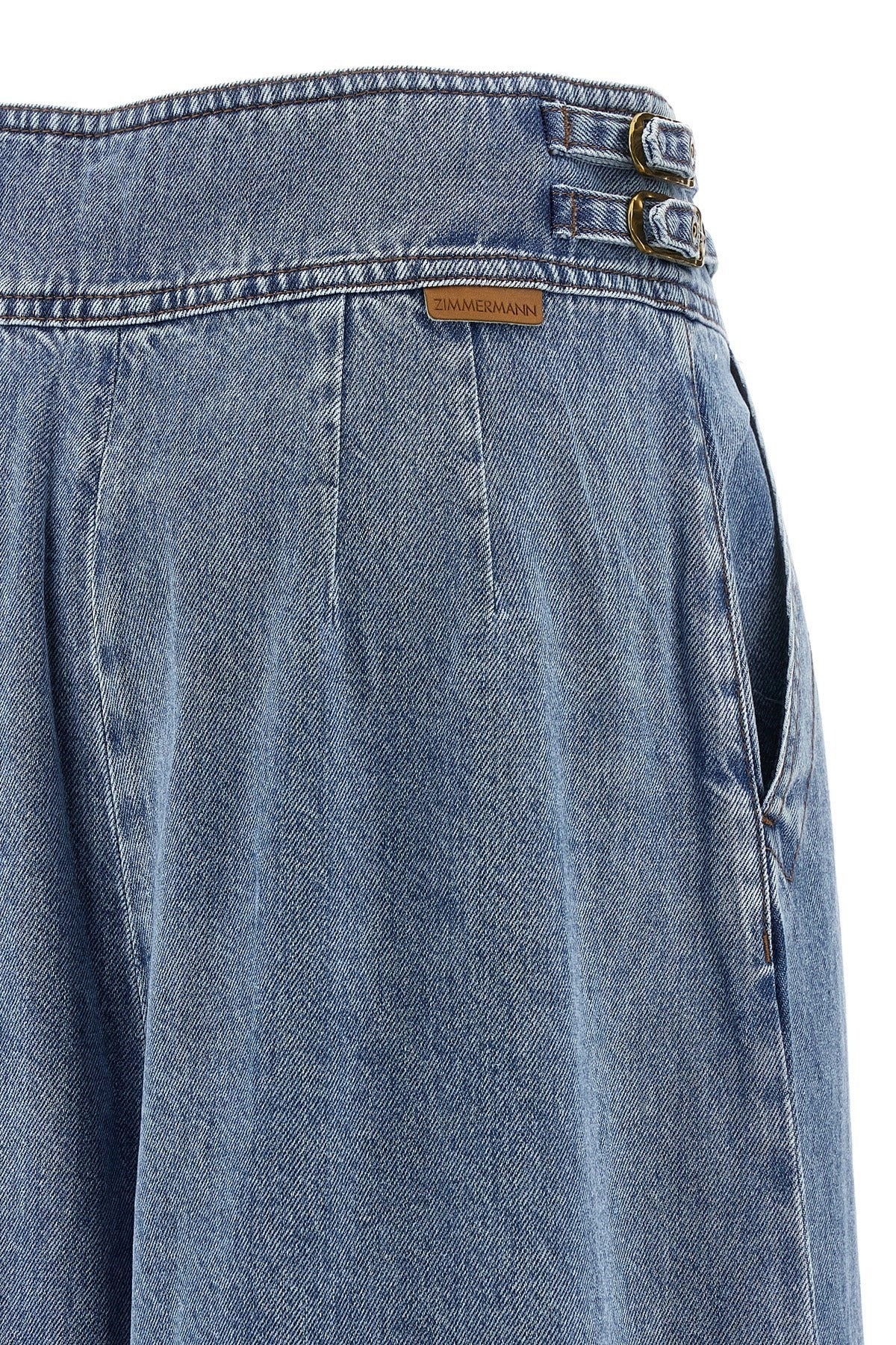 Zimmermann Denim Culotte Jeans