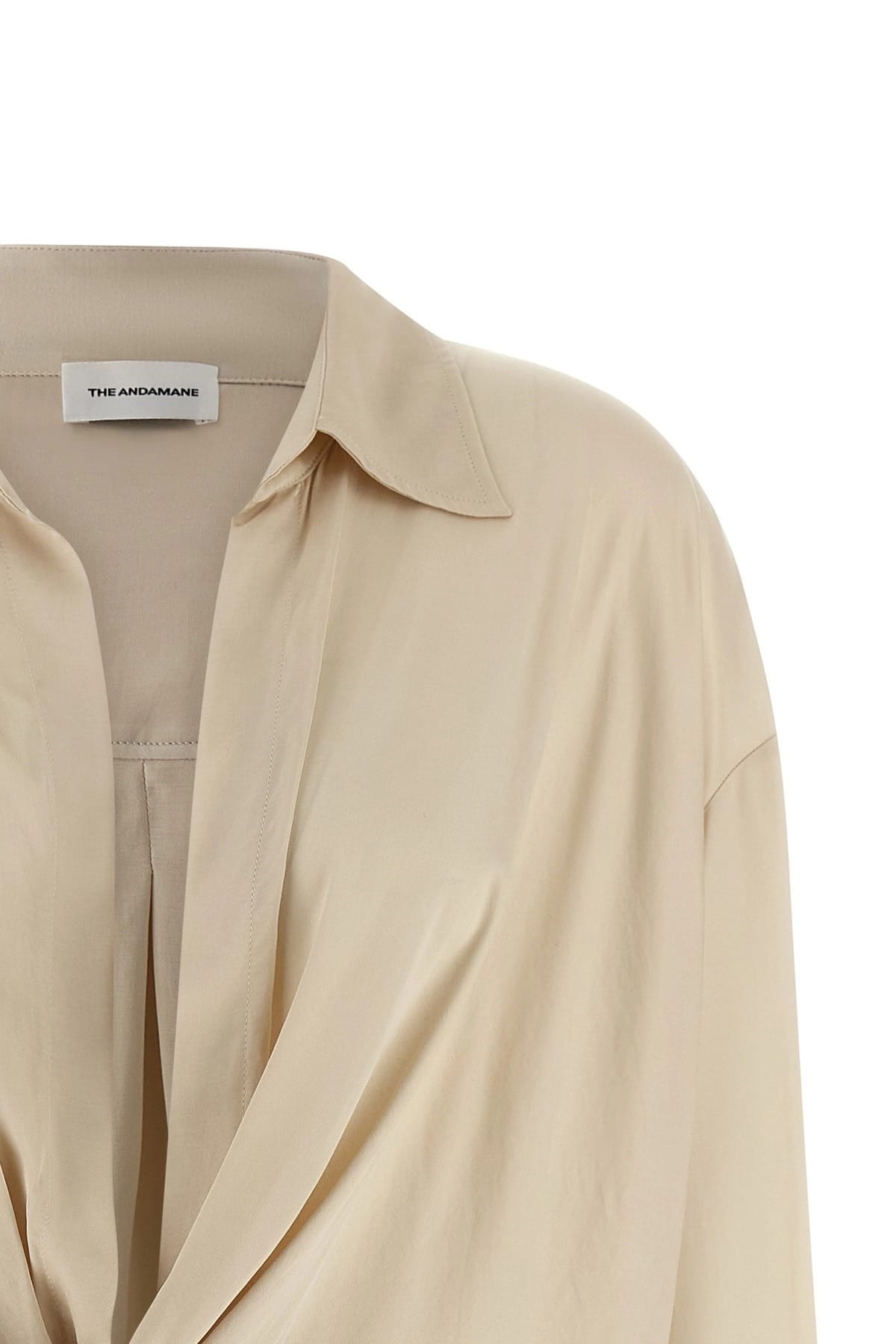 The Andamane The Andamane Paloma Shirt Style Bodysuit