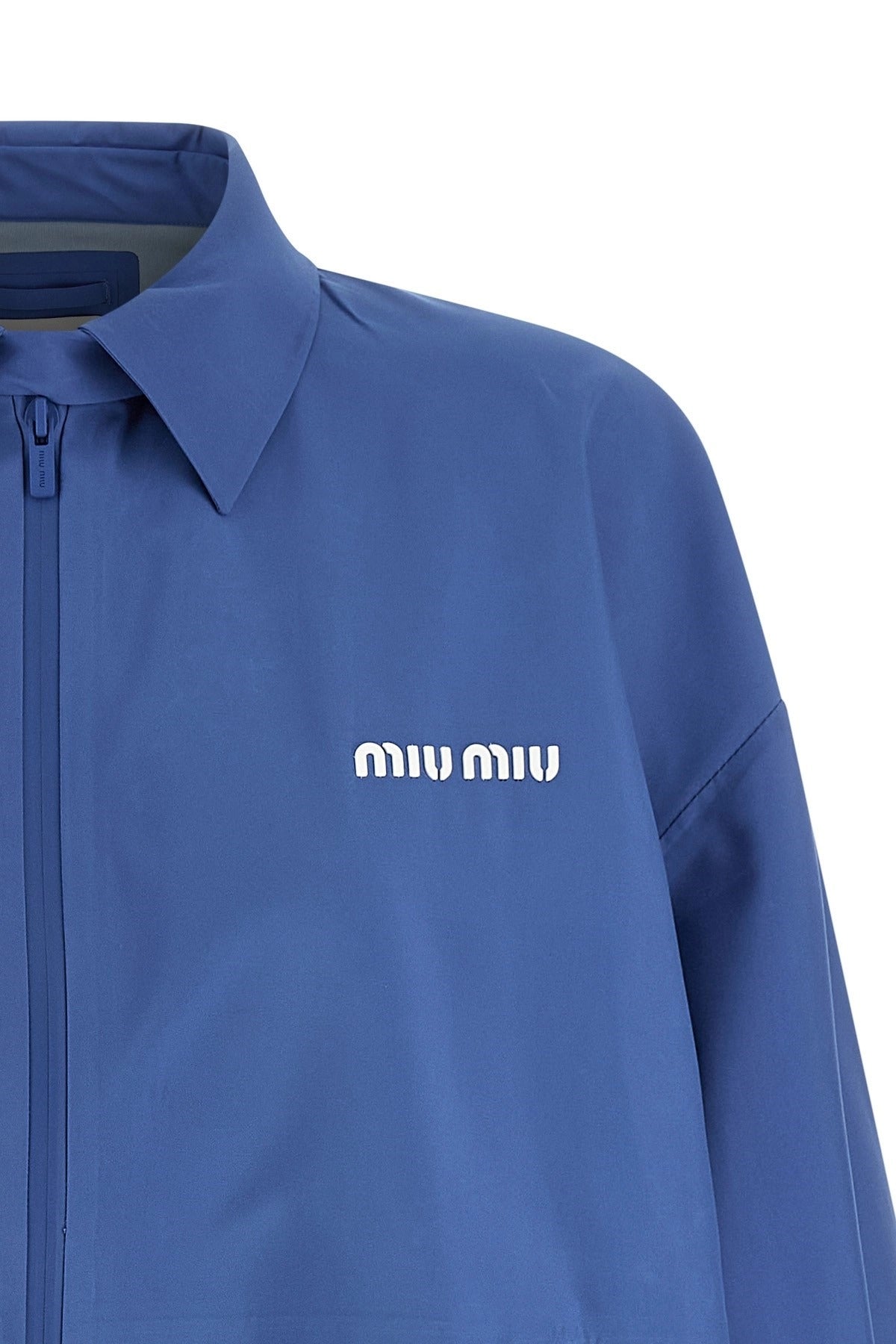 Miu Miu Tech Canvas Windbreaker
