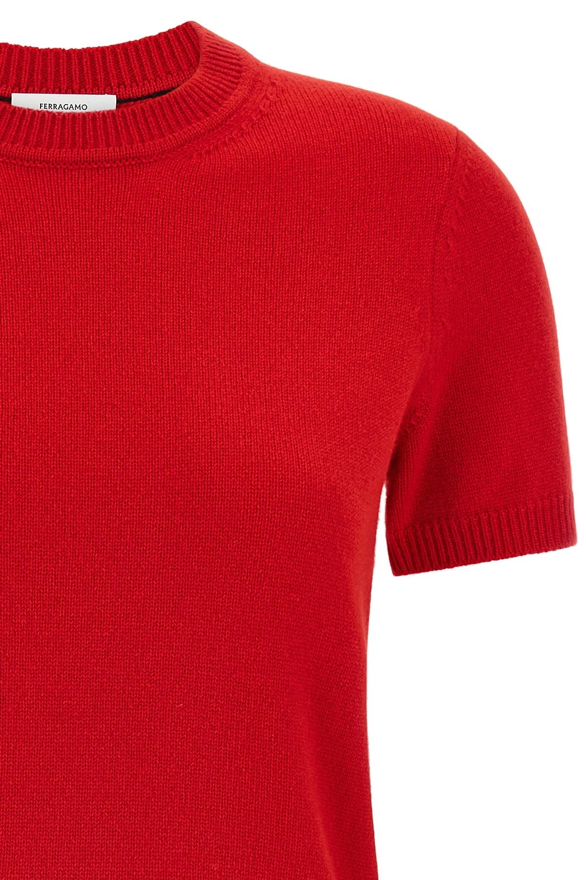 Ferragamo Gancini Cashmere T-Shirt