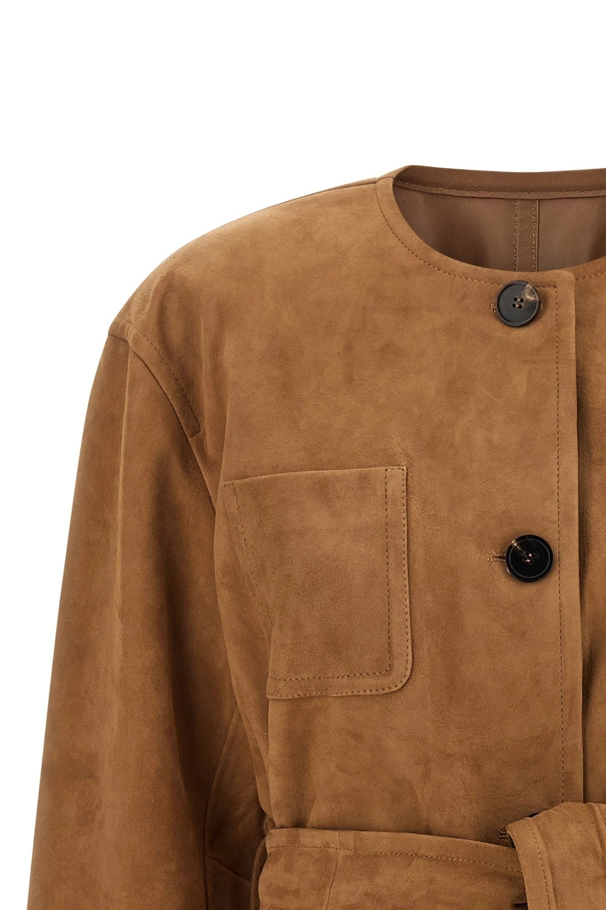 Max Mara Mstboemia Suede Jacket
