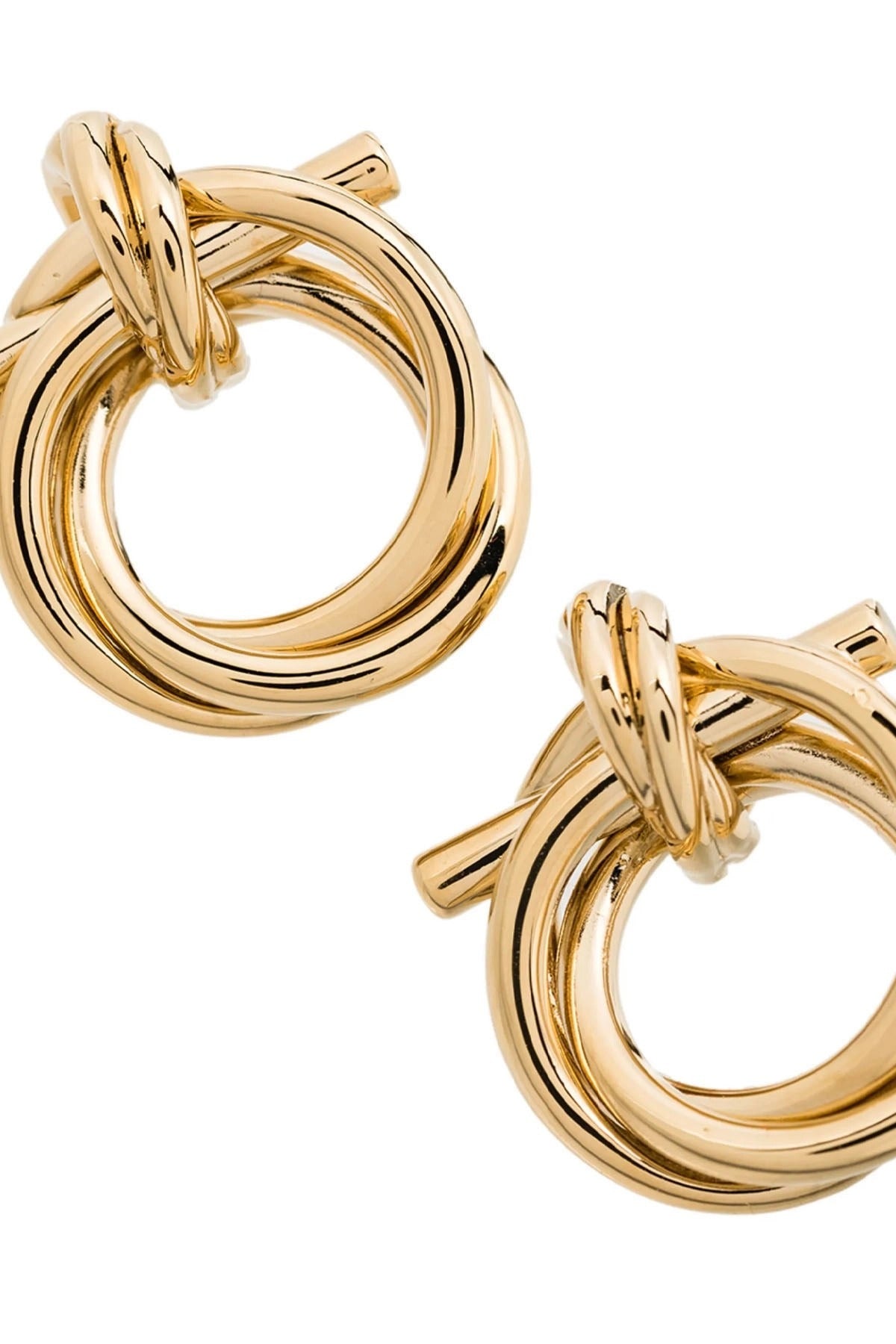 Ferragamo Gancini Torchon (s) Earrings