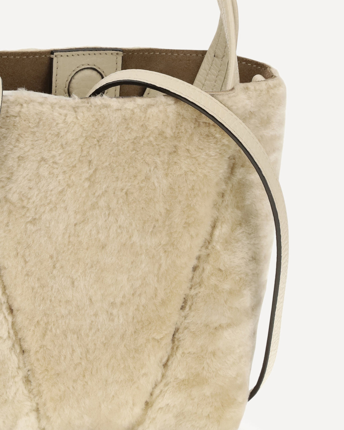 Chloé Spin Bouclé Bucket Bag