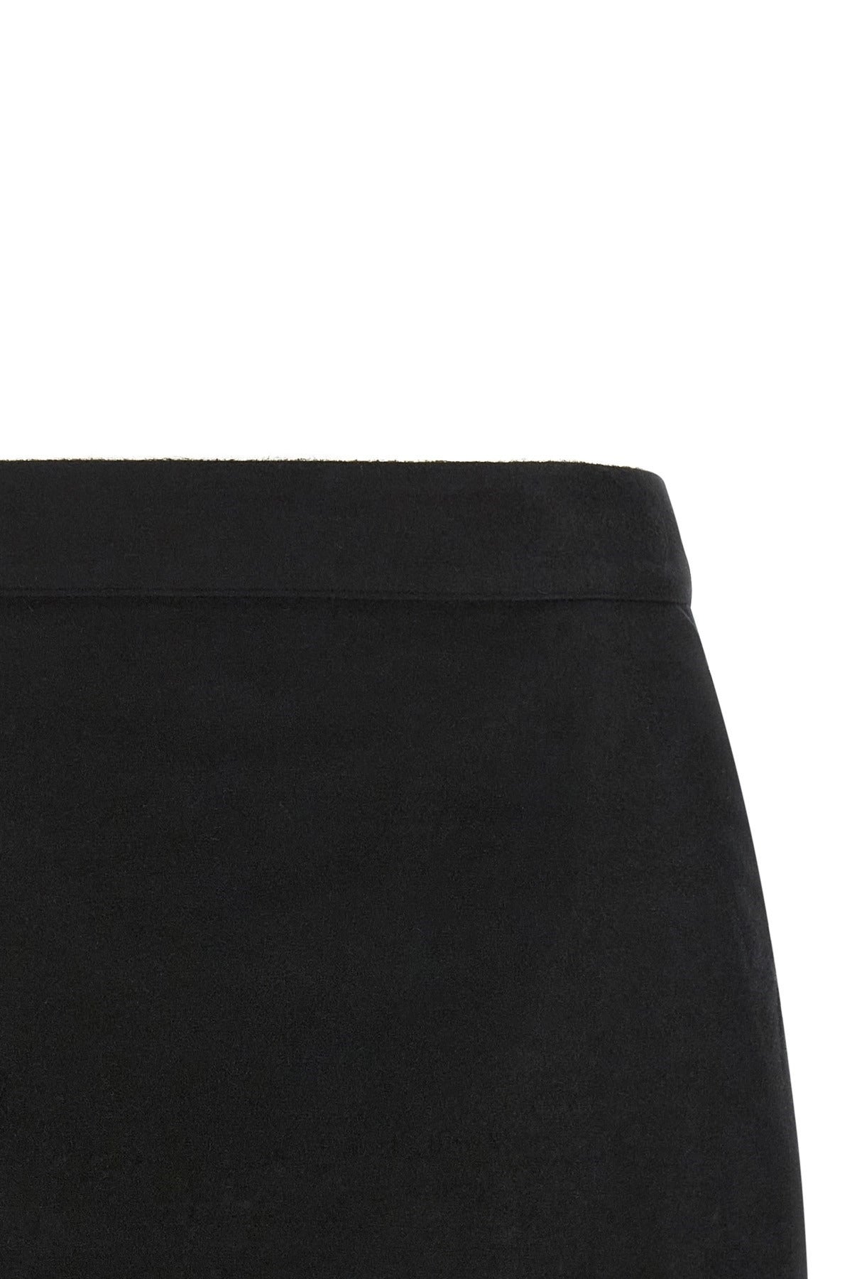 Rick Owens Fog Cutoff Mini Skirt