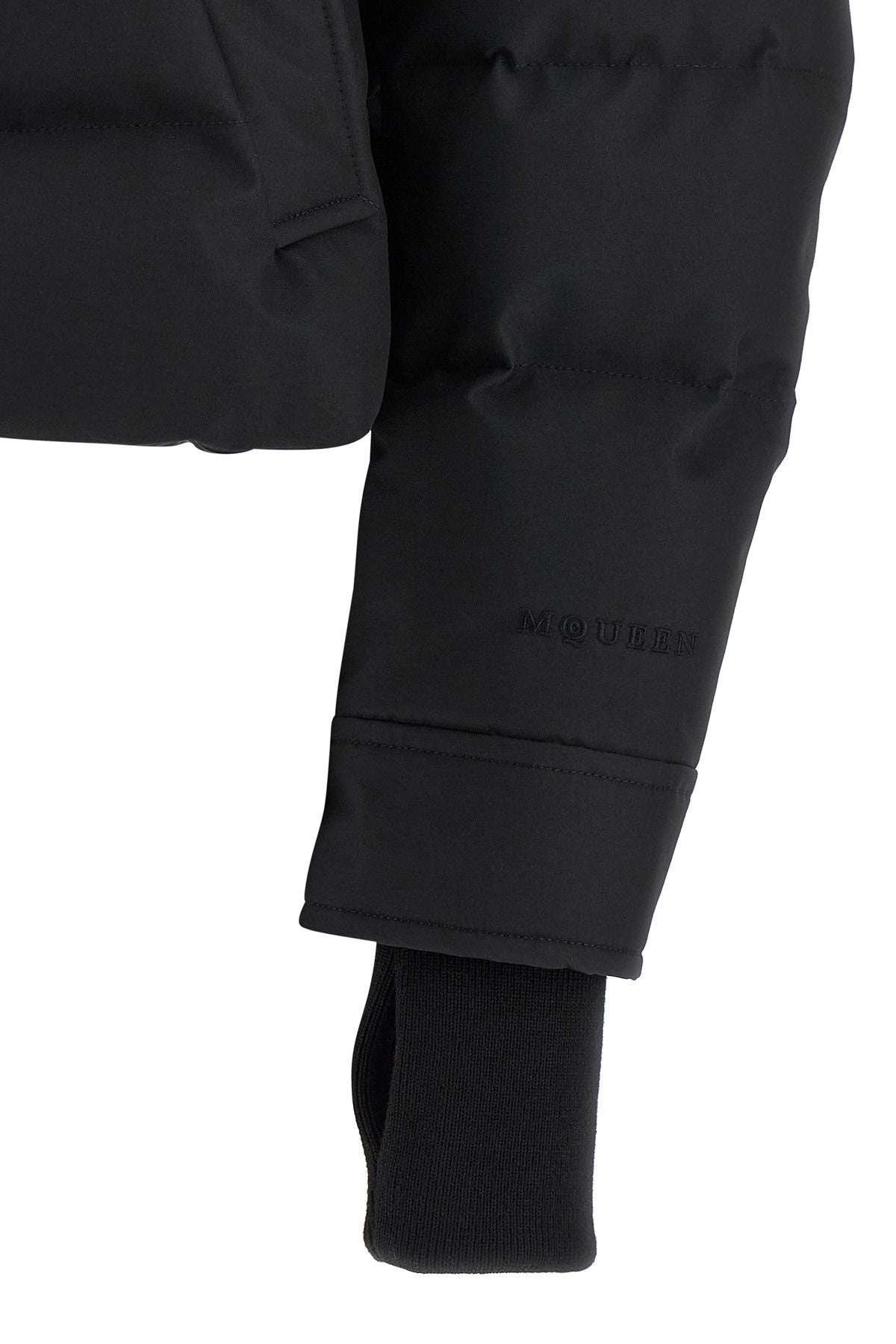 Alexander McQueen Cropped Down Jacket