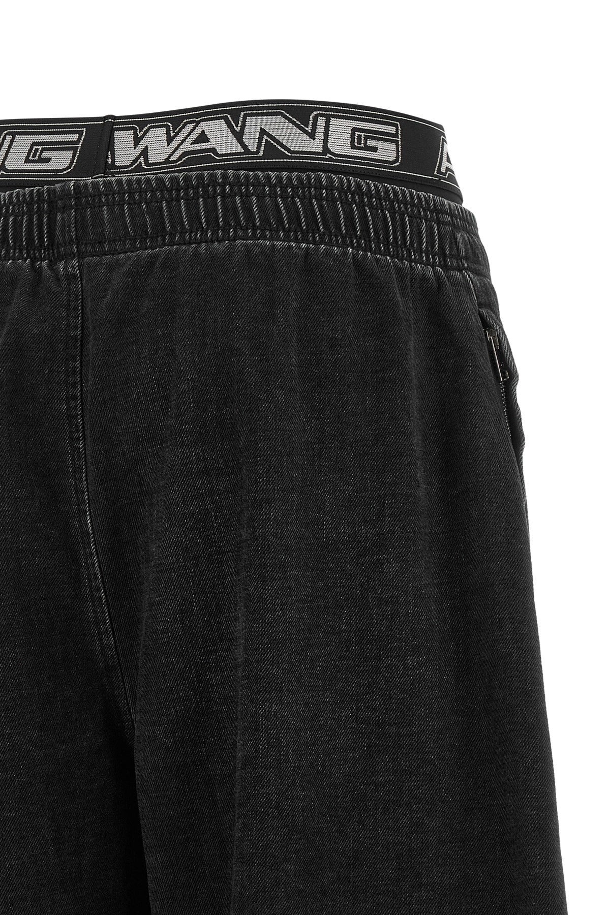 Alexander Wang Denim Pants With Elastic Waist