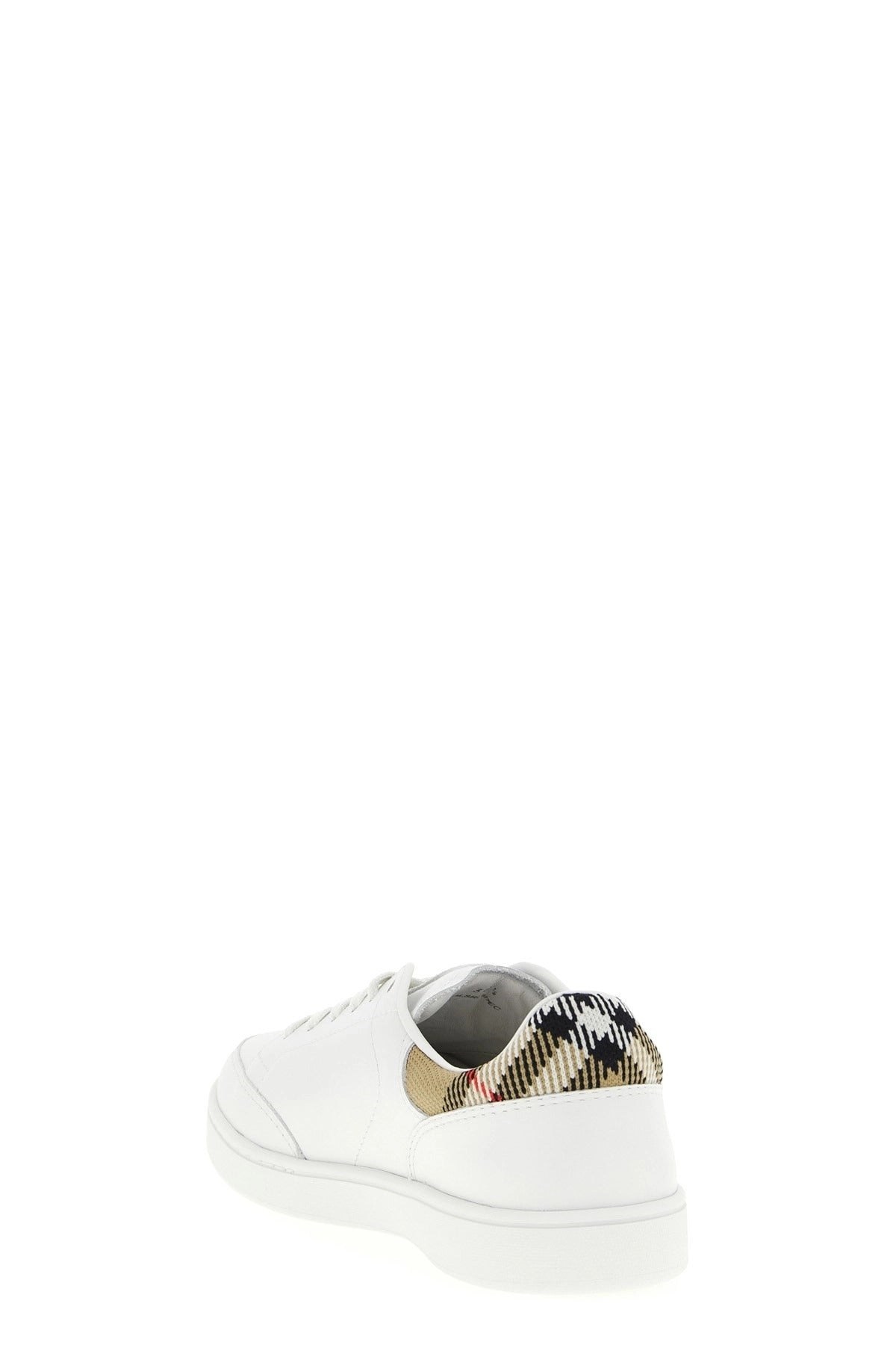 Burberry Leather Sneakers Logo Tab