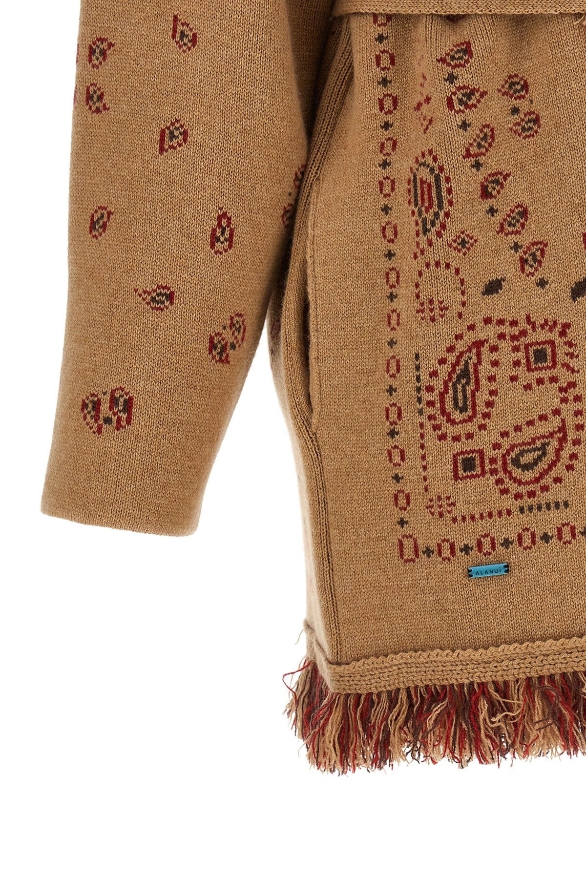 Alanui Bandana Cashmere Cardigan