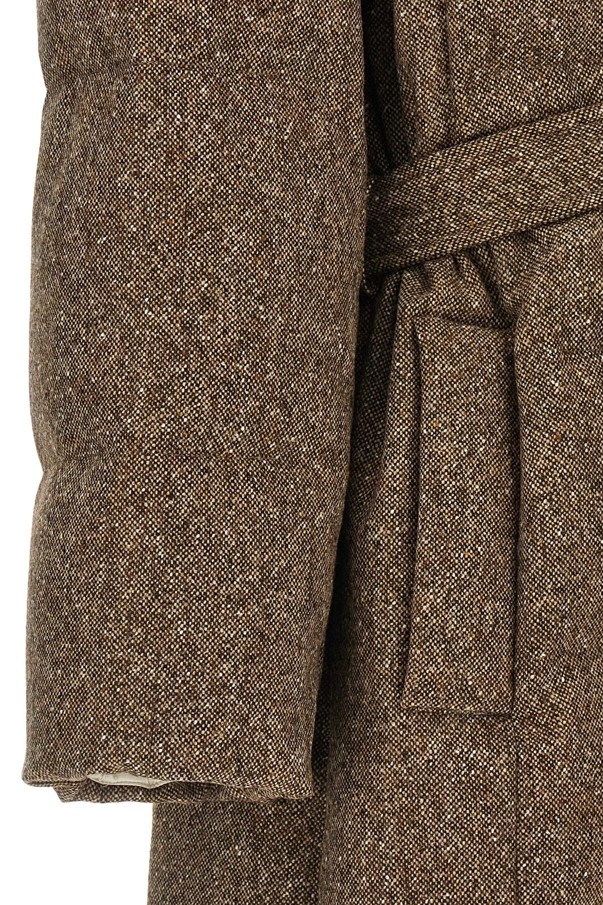 Brunello Cucinelli Shiny Zipper Pull Down Jacket