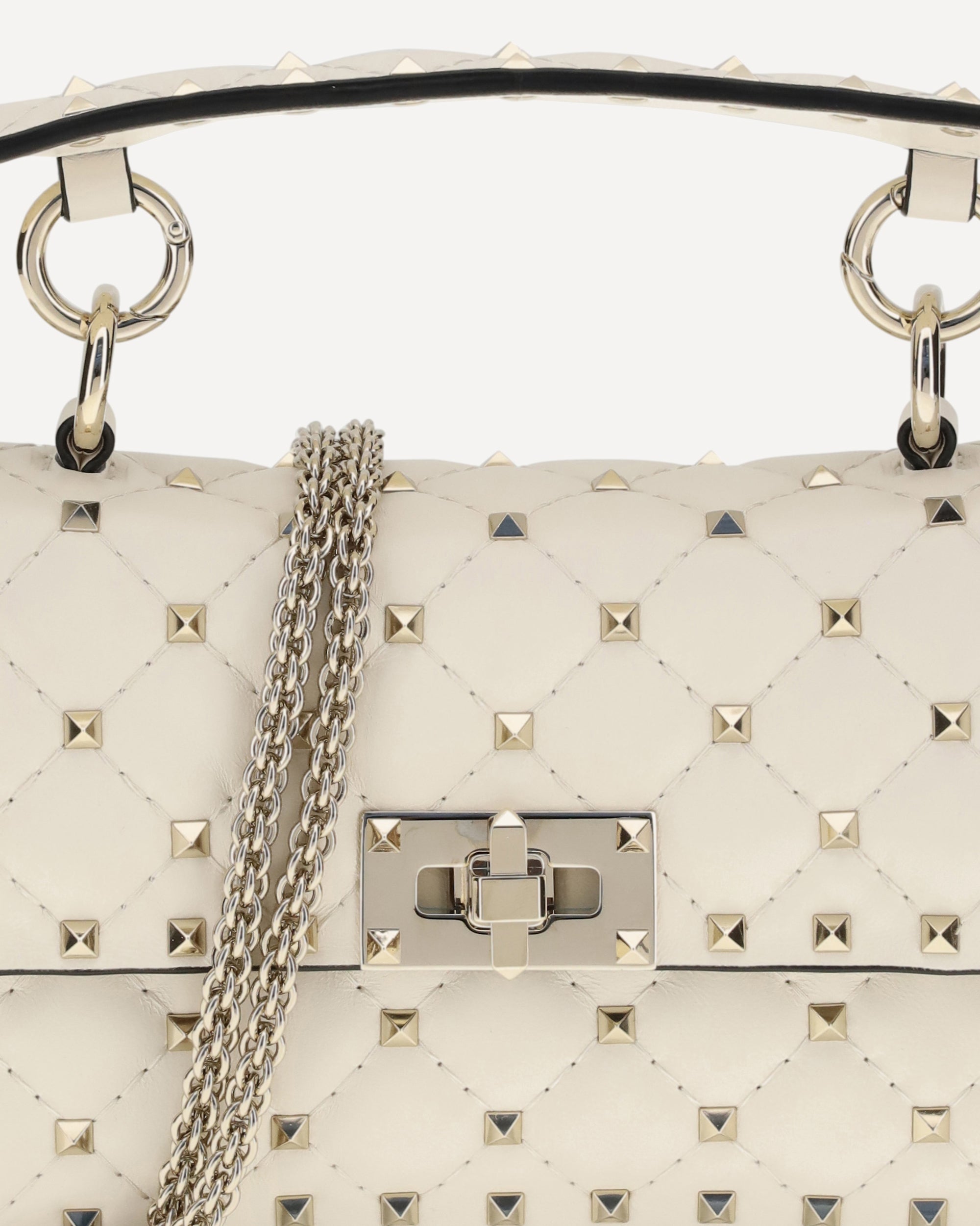 Valentino Garavani Rockstud Spike Mini Top Handle Bag