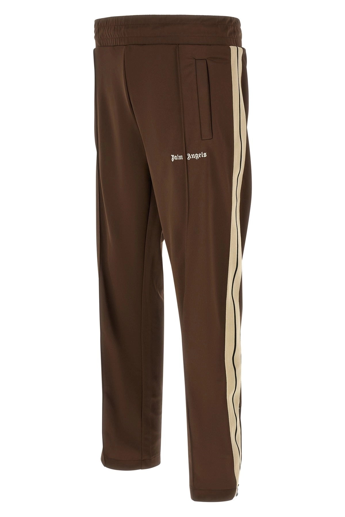Palm Angels Brown Classic Track Pants
