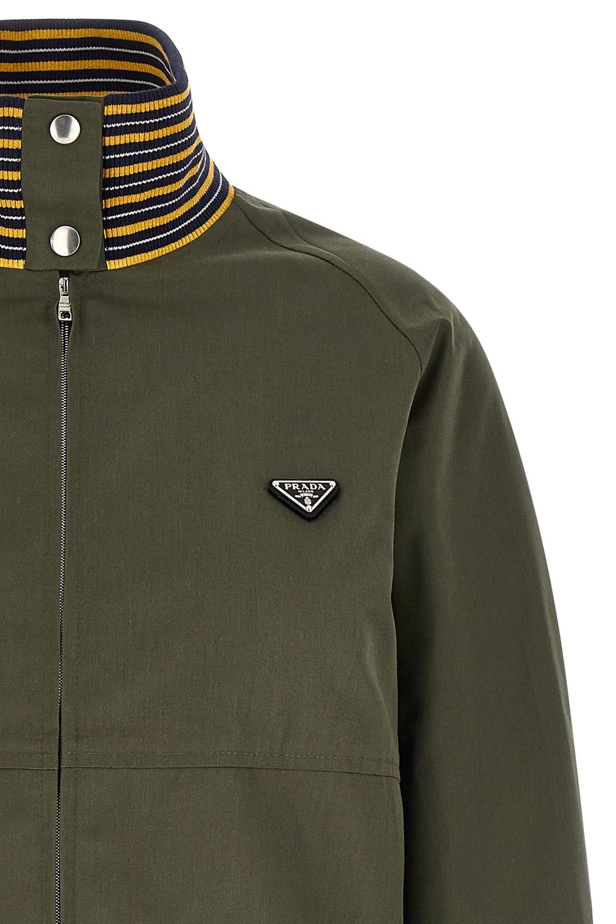 Prada Logo Bomber Jacket