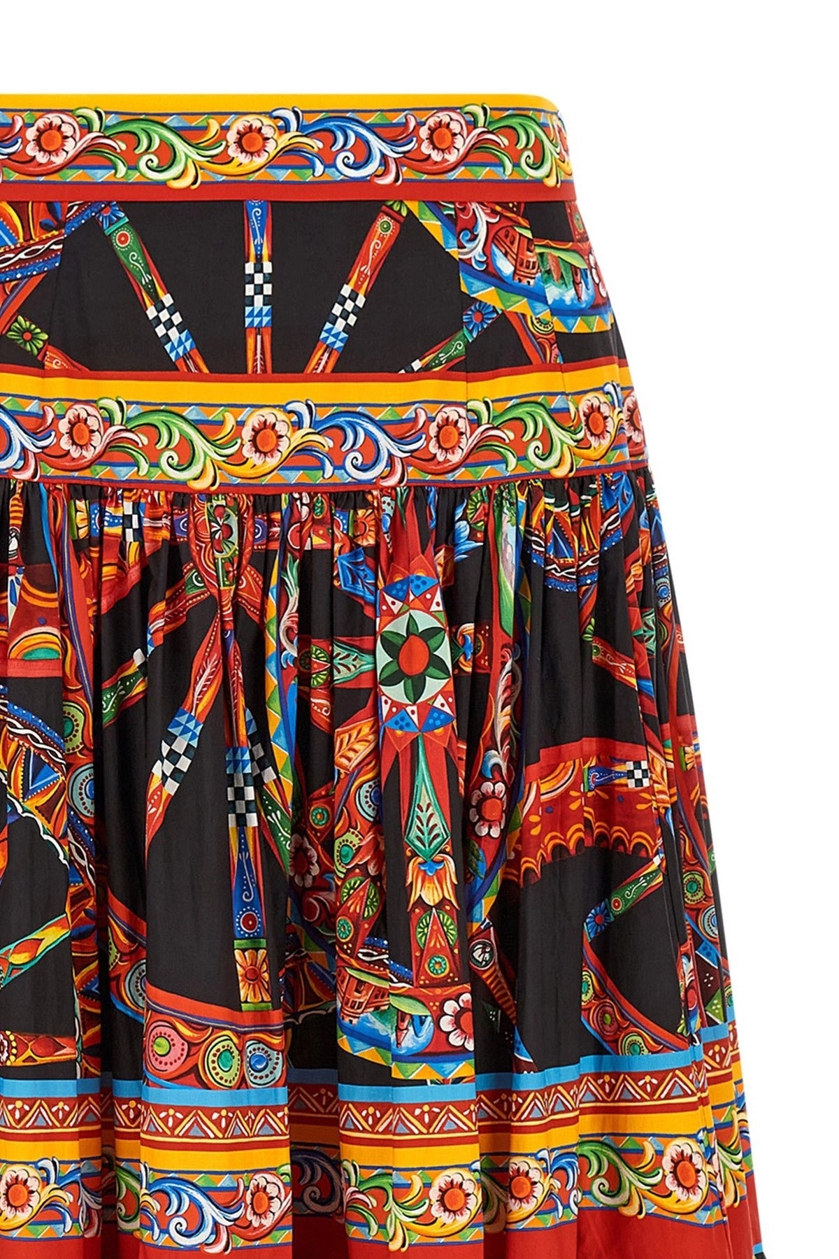 Dolce & Gabbana Carretto Maxi Skirt