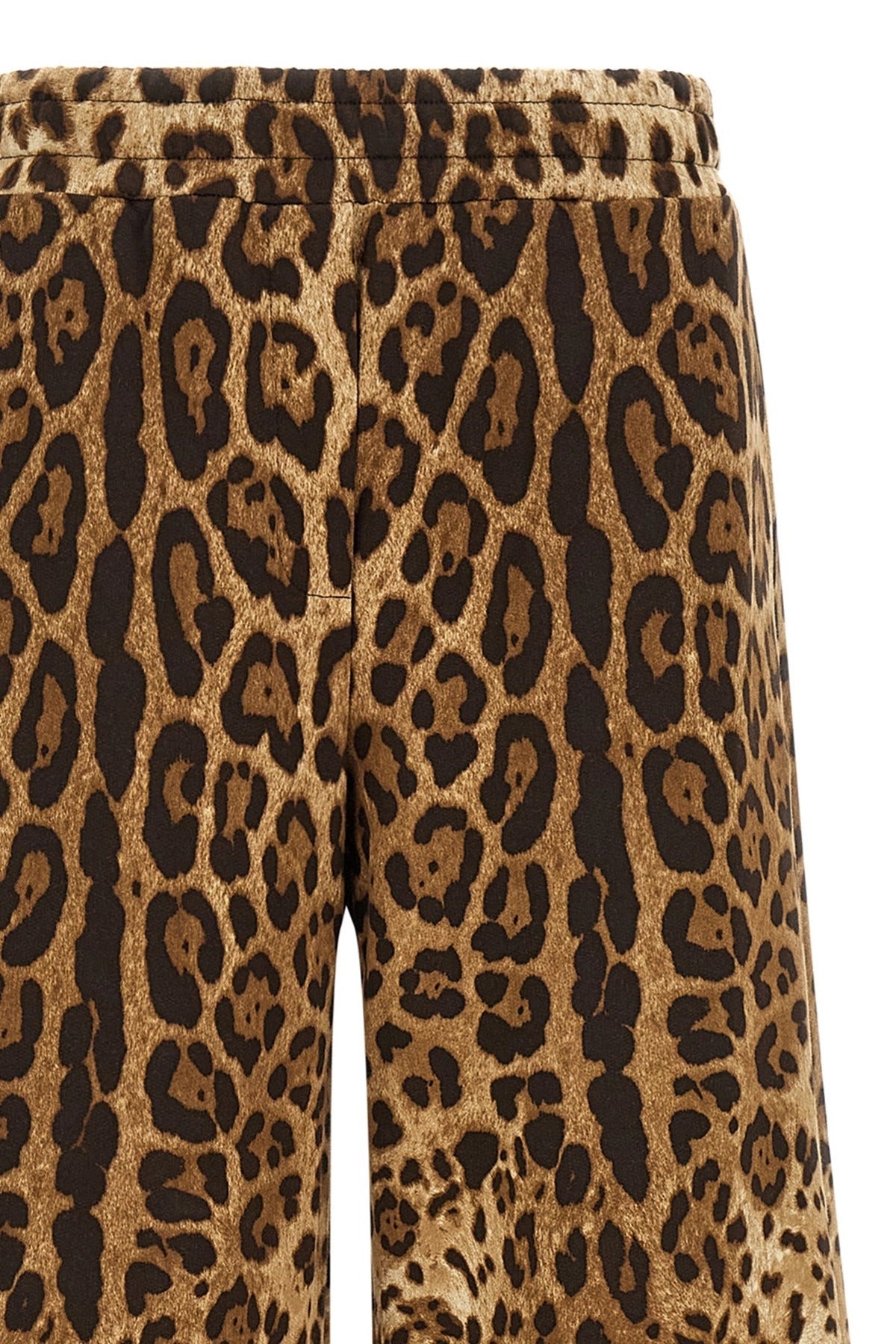 Dolce & Gabbana Leo Print Wide-Leg Pants