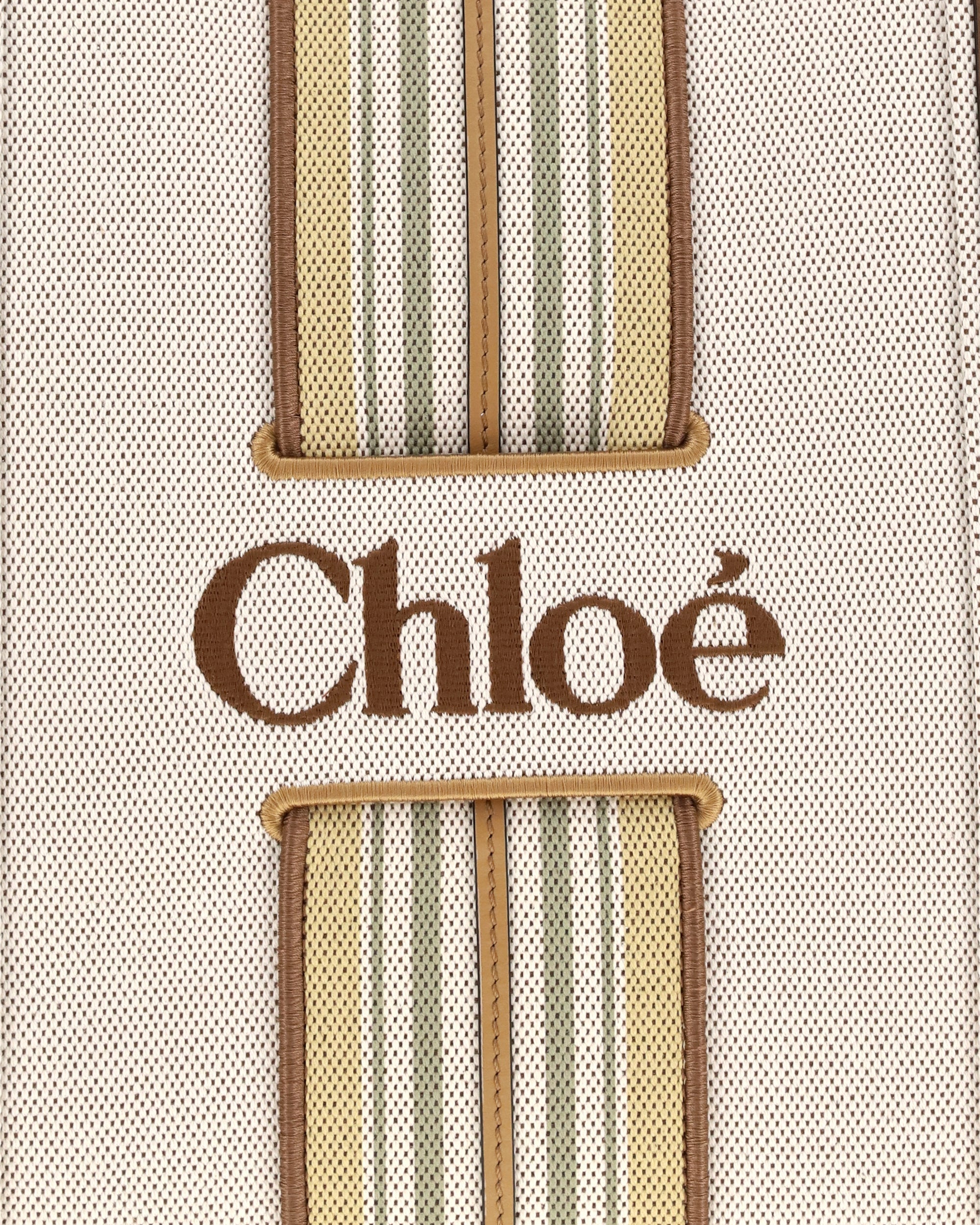Chloé Woody Loop Canvas Tote