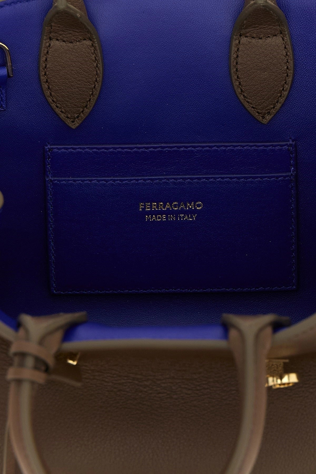 Ferragamo Hug Bicolor Xs Handbag