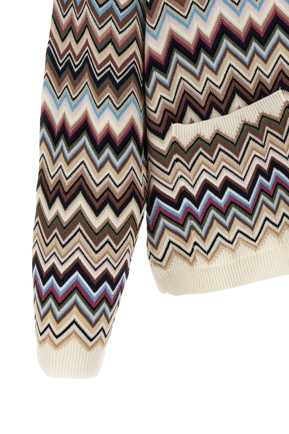 Missoni Multicolor Zigzag Cardigan