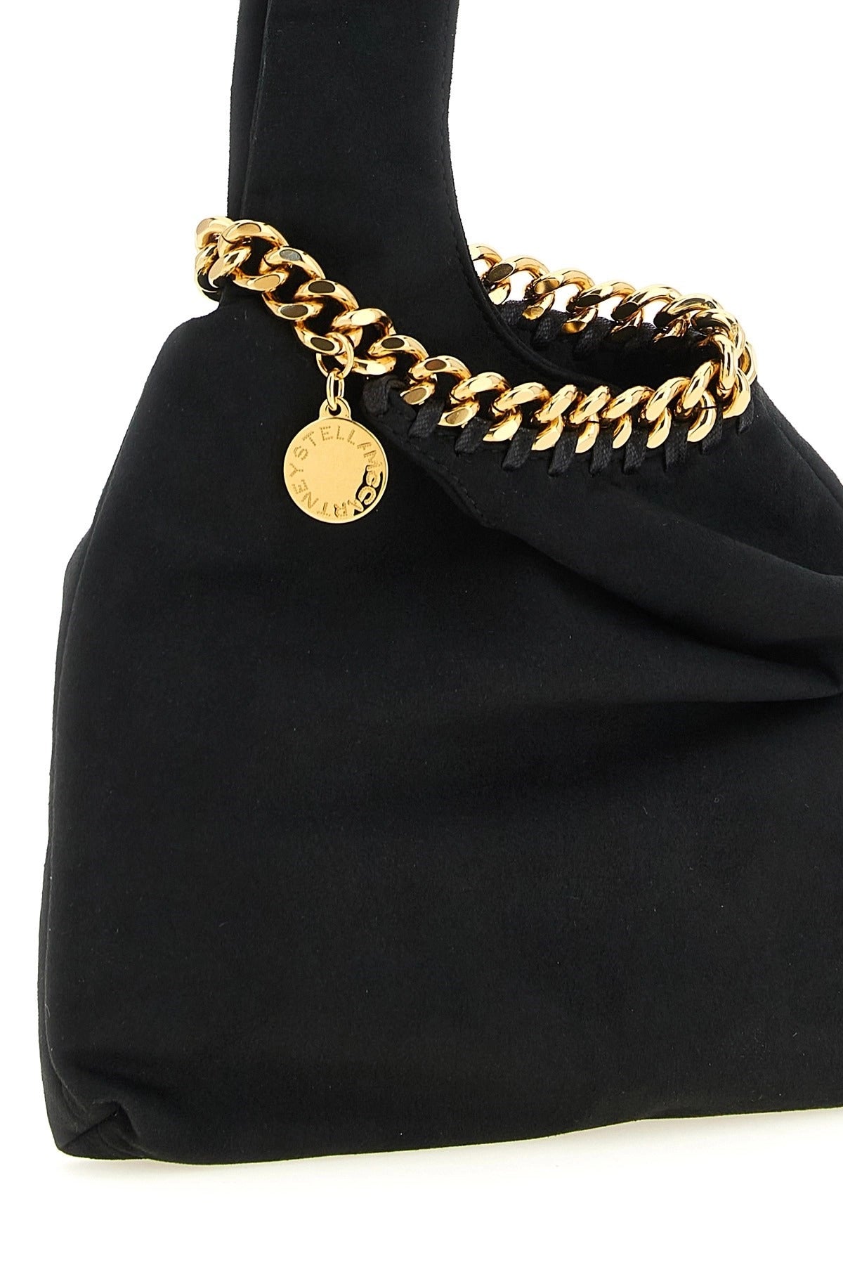 Stella McCartney Falabella Wristlet Suede Handbag