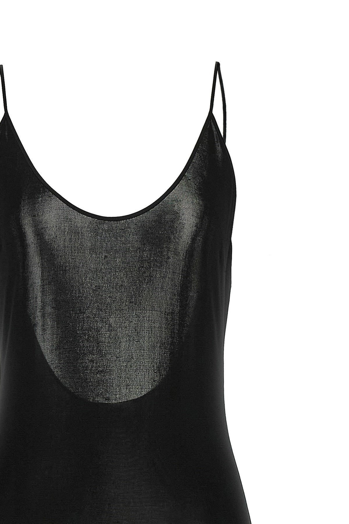 Saint Laurent Cassandre Chain Dress