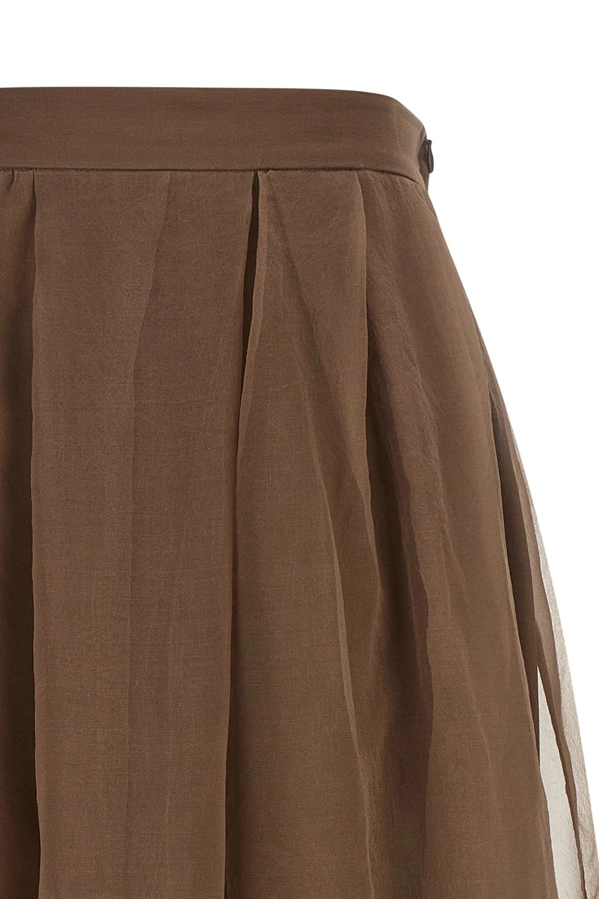 Brunello Cucinelli Circle Midi Skirt