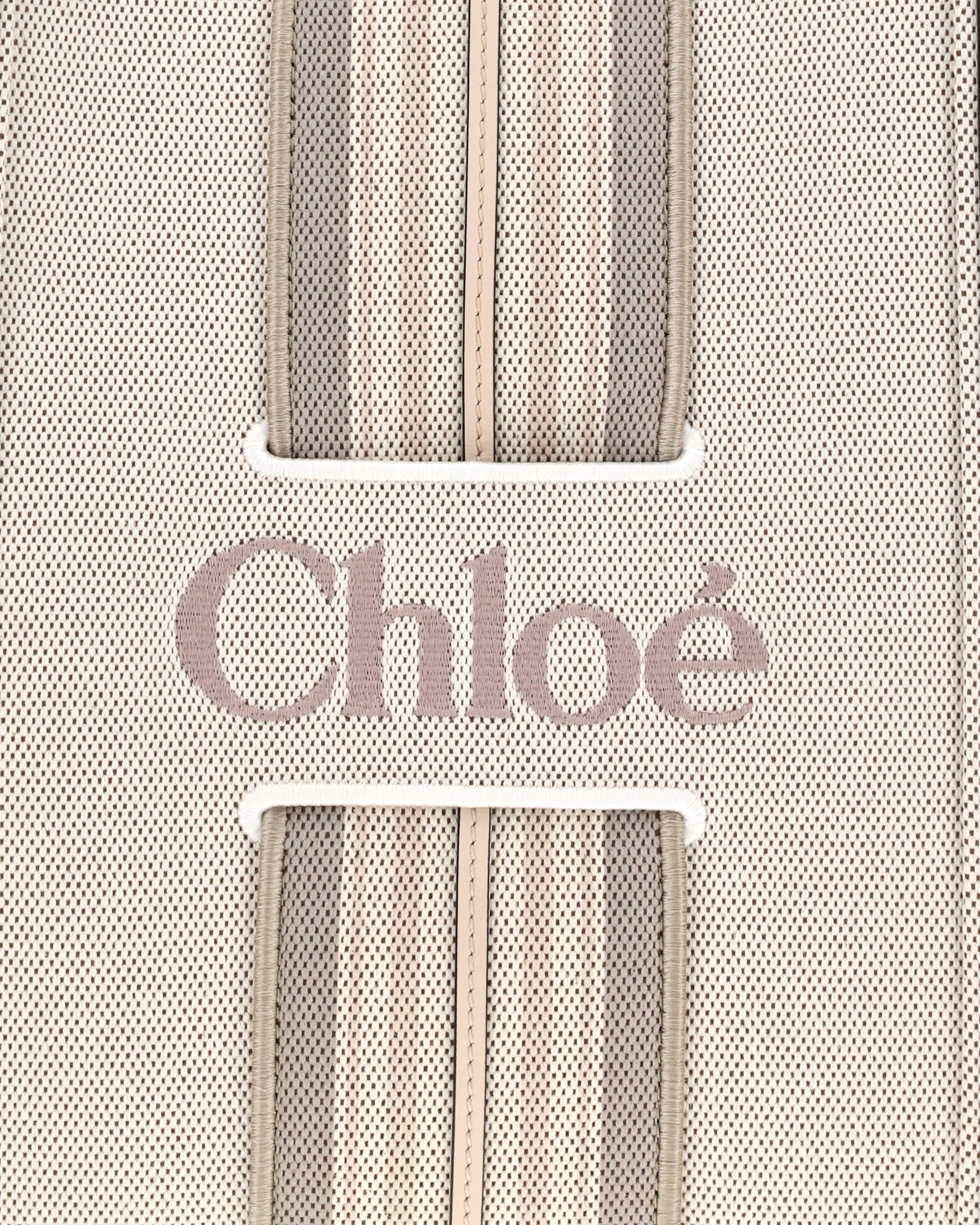Chloé Woody Loop Canvas Tote Bag