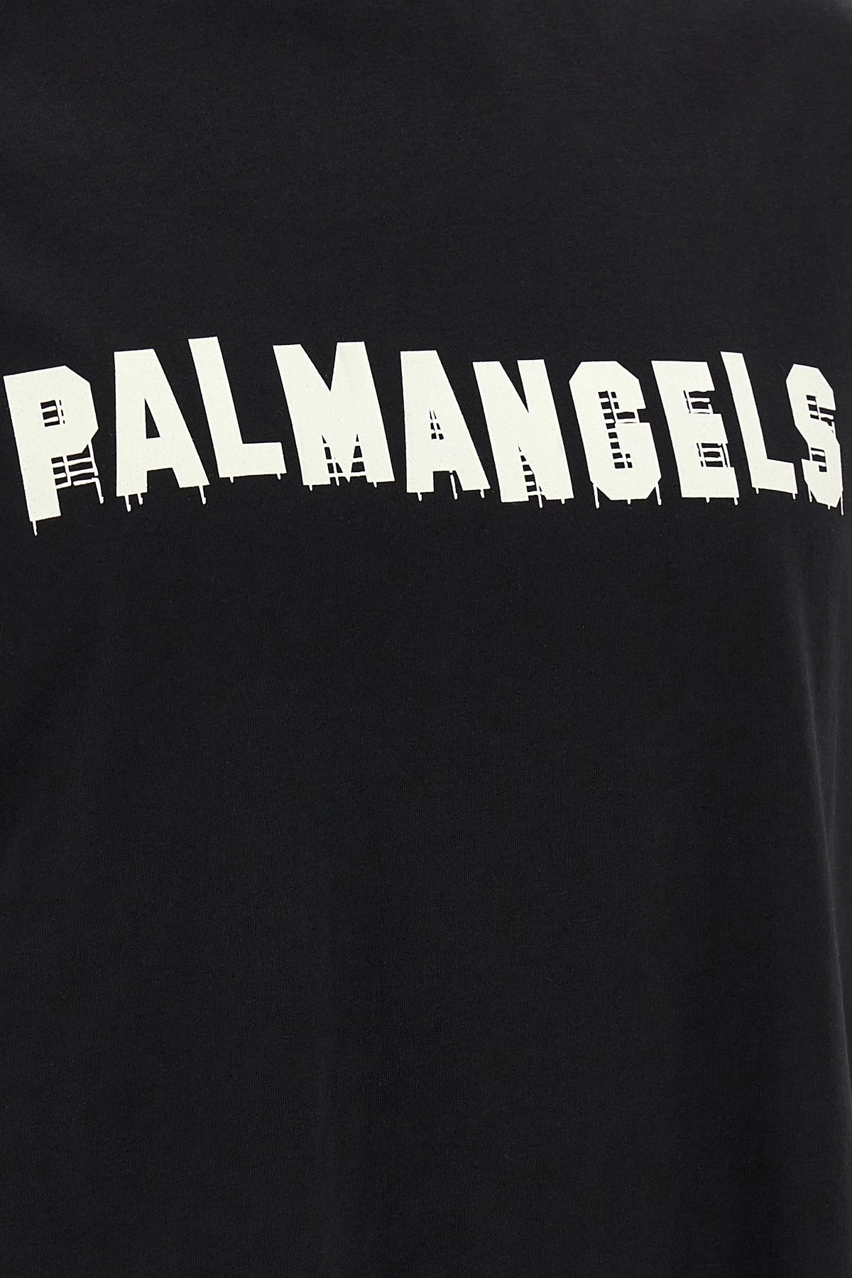 Palm Angels Palm Hills Logo Print T-Shirt