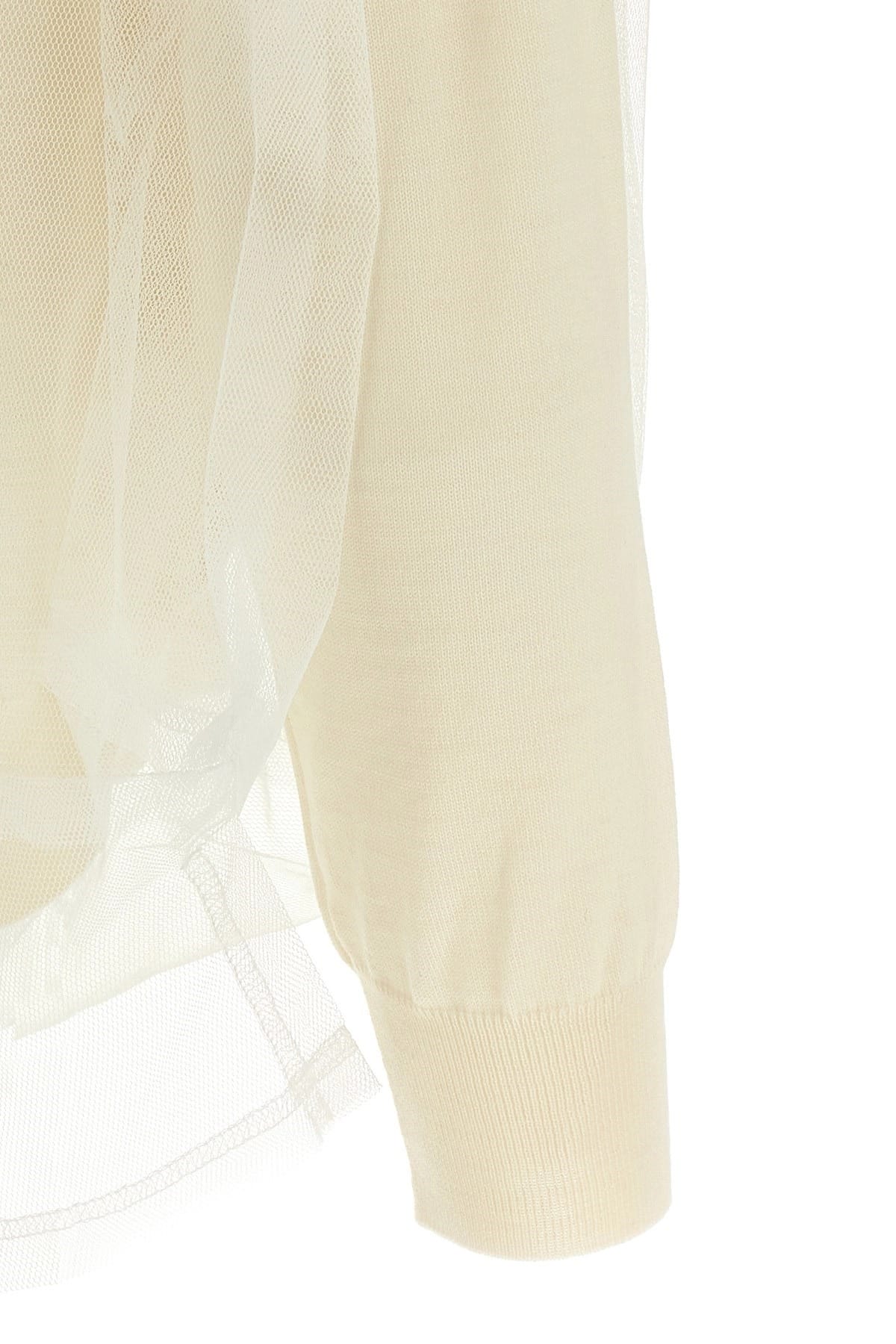 Comme Des Garçons Tulle Cardigan