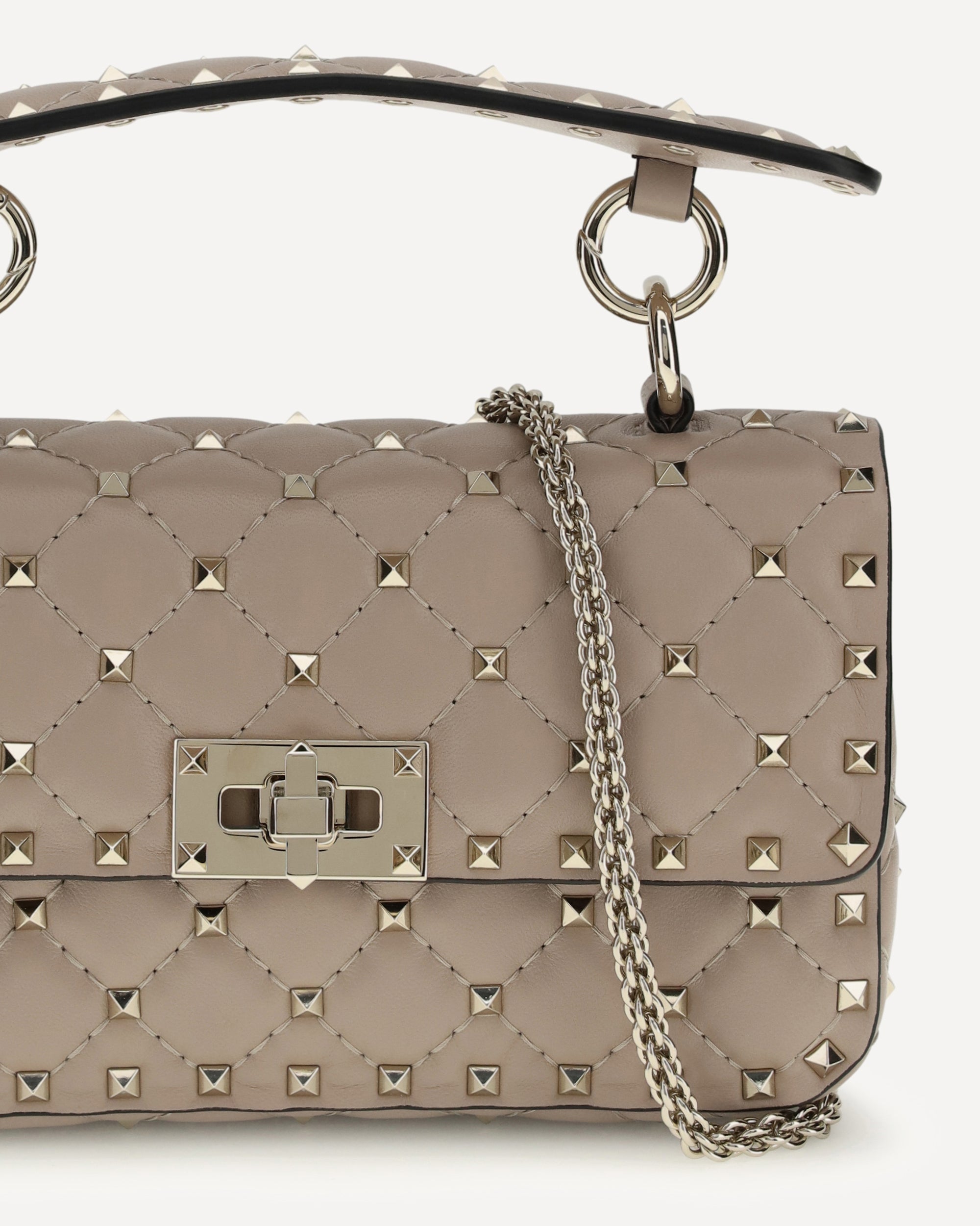 Valentino Garavani Rockstud Spike Mini Top Handle Bag