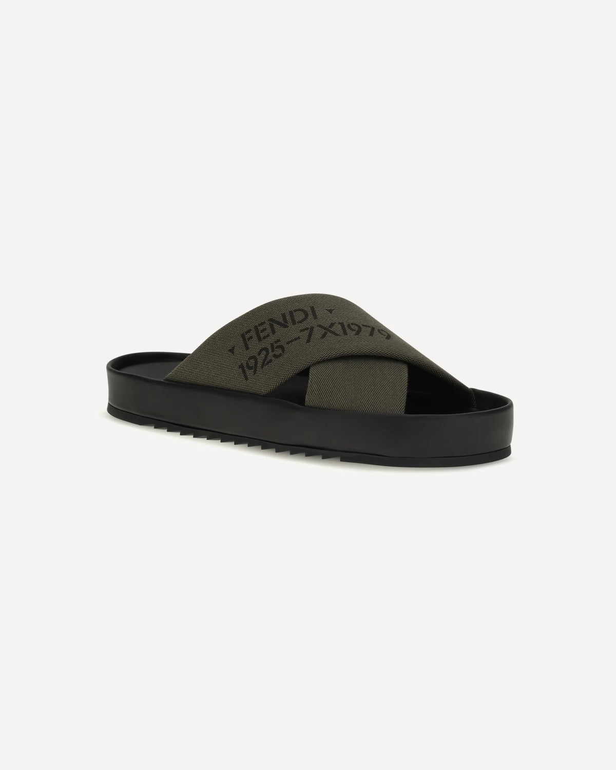 Fendi Double Slide Sandals