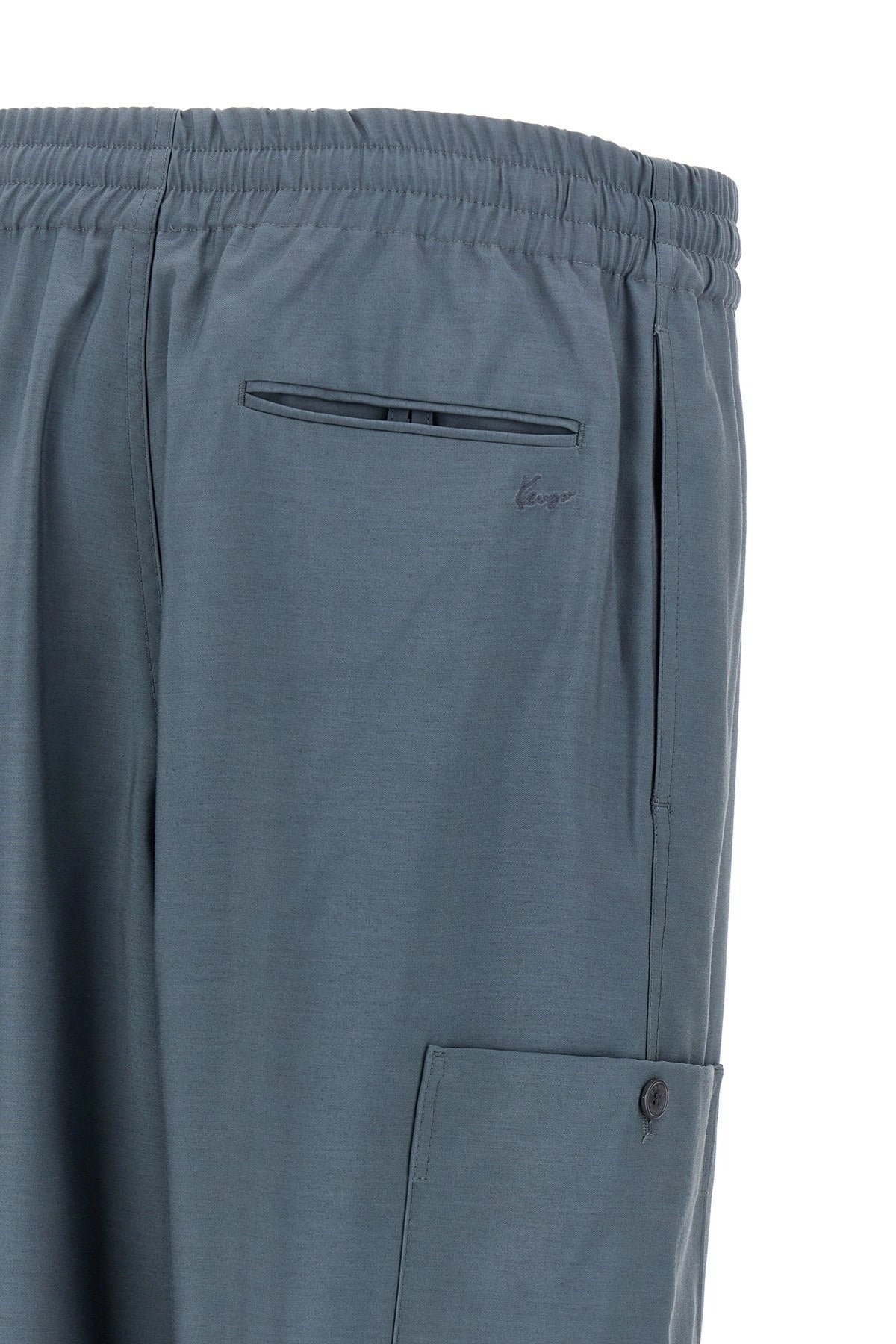 Kenzo Wool Cargo Joggers