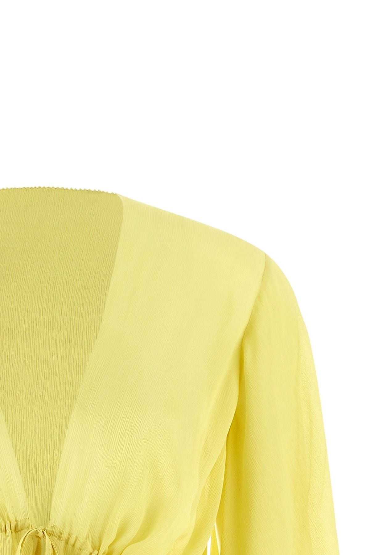 Alberta Ferretti Drawstring Shirt