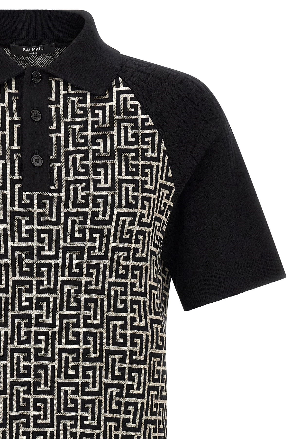 Balmain Pb Monogram Polo