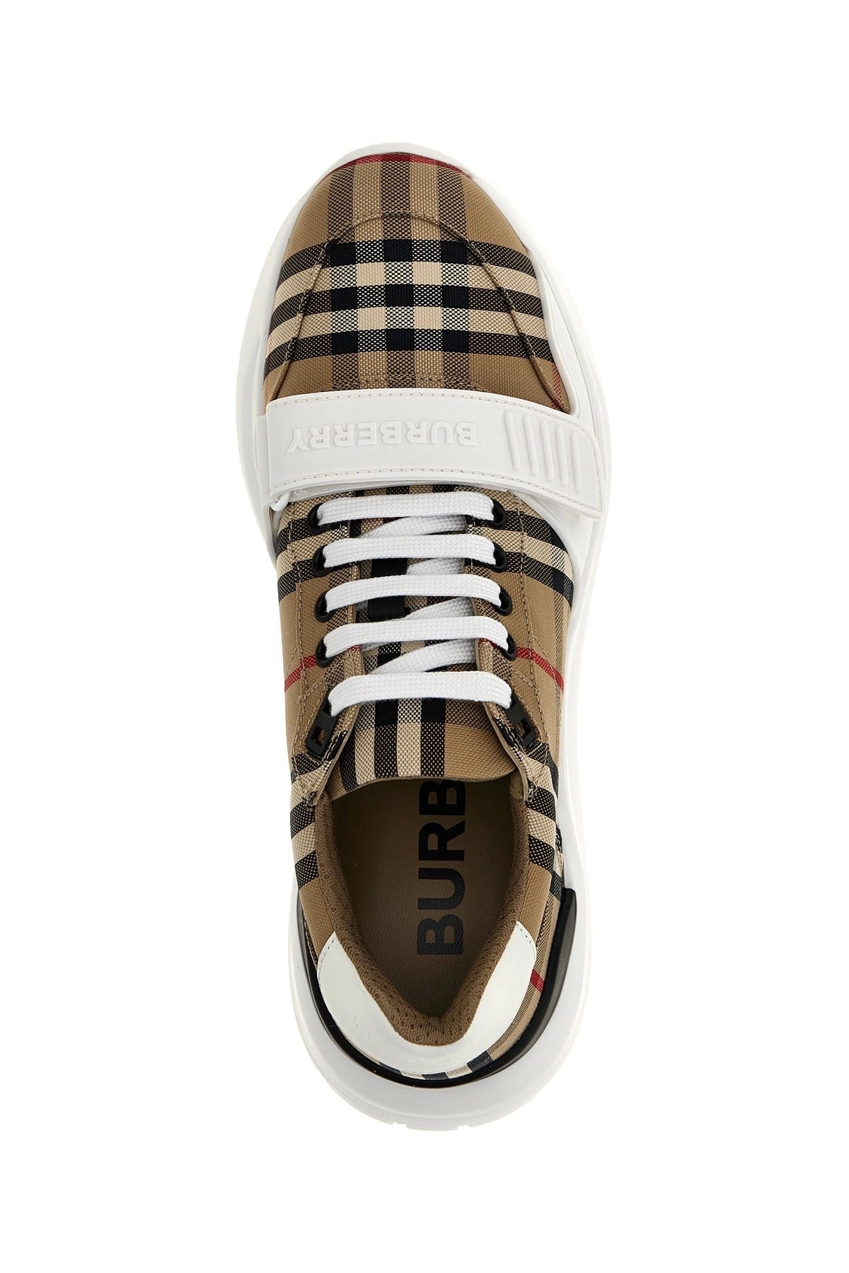 Burberry Check Print Sneakers