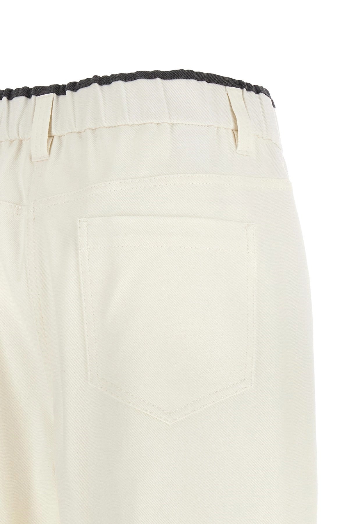 Brunello Cucinelli Cotton Straight-Leg Trousers