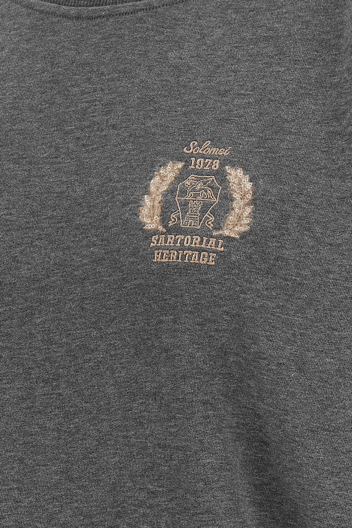 Brunello Cucinelli Coat Of Arms Embroidered Sweatshirt