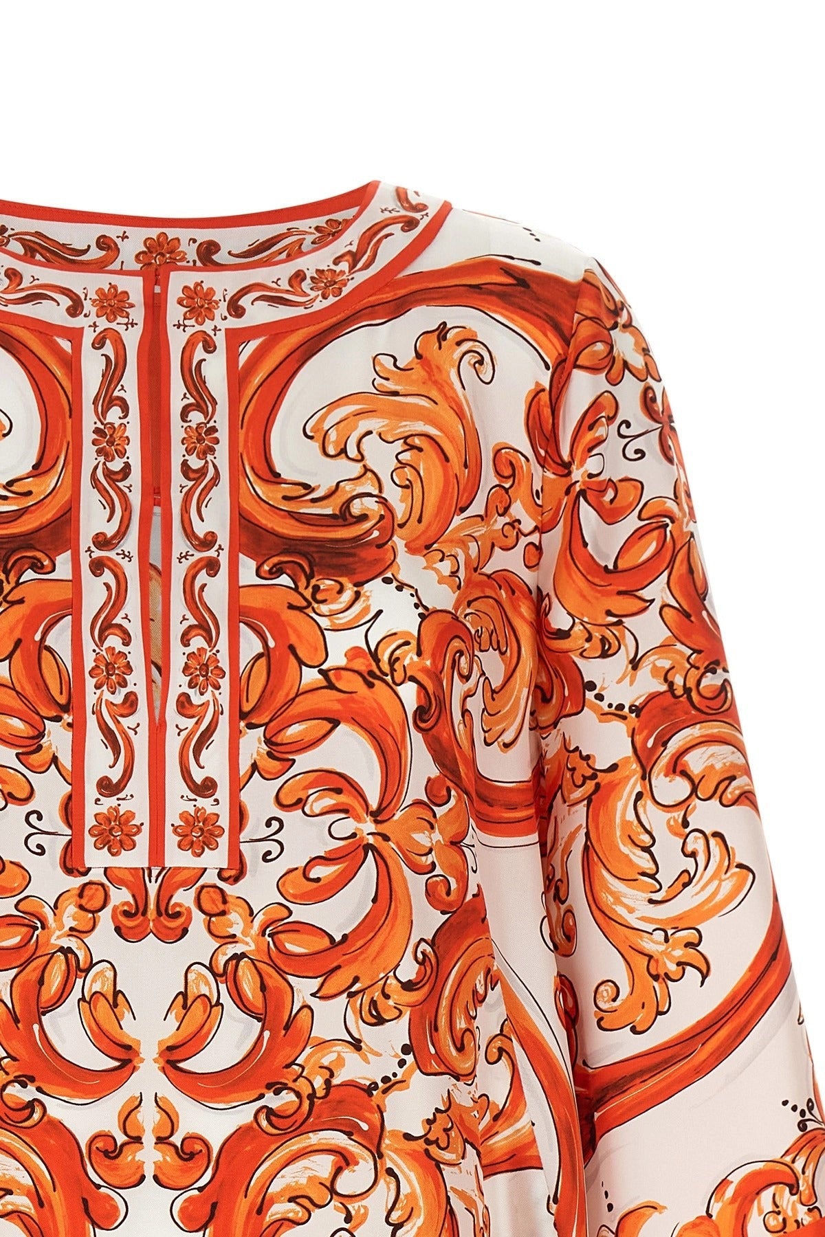 Dolce & Gabbana Maiolica Print Mini Dress