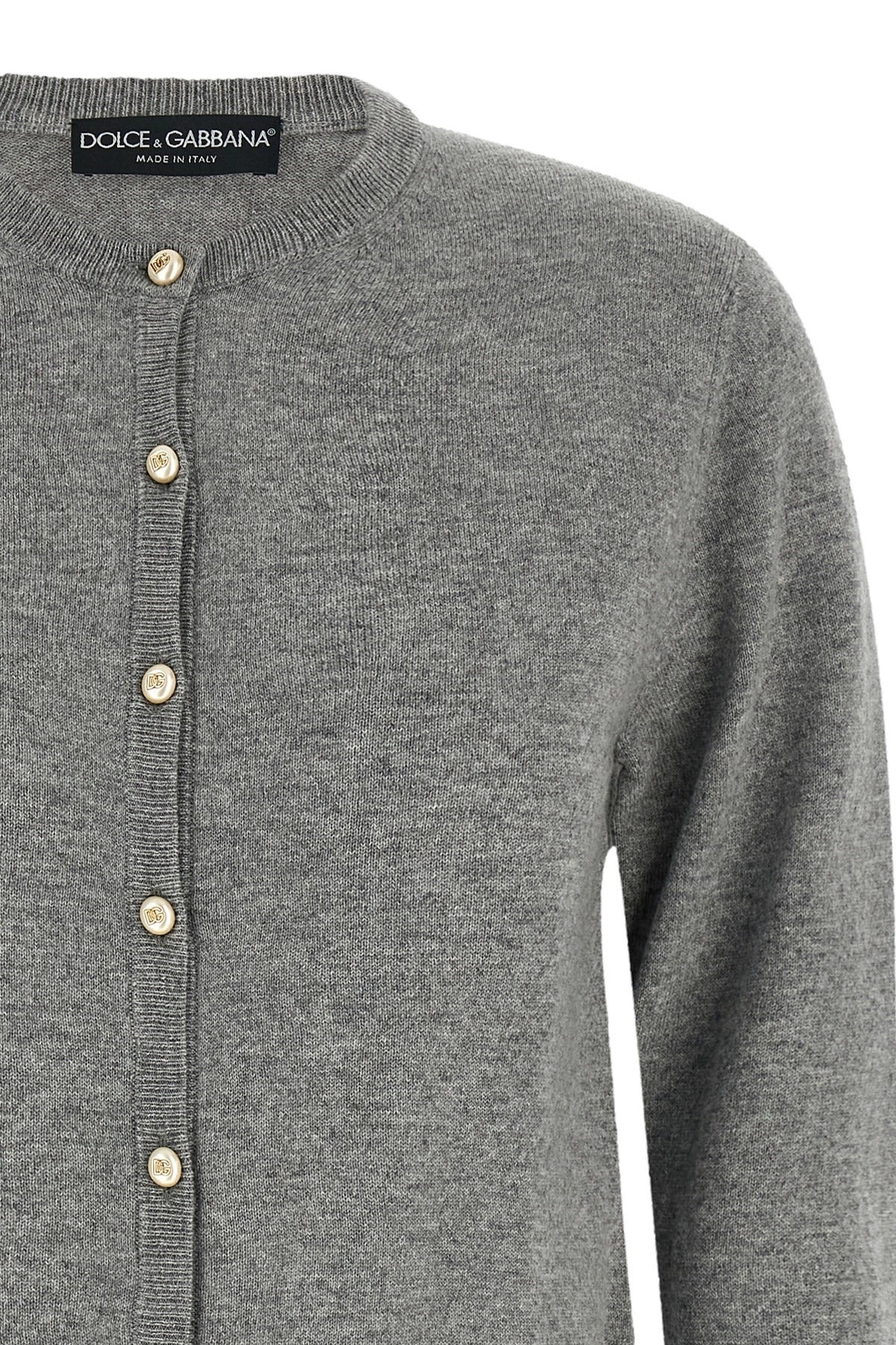 Dolce & Gabbana Logo Buttons Cardigan