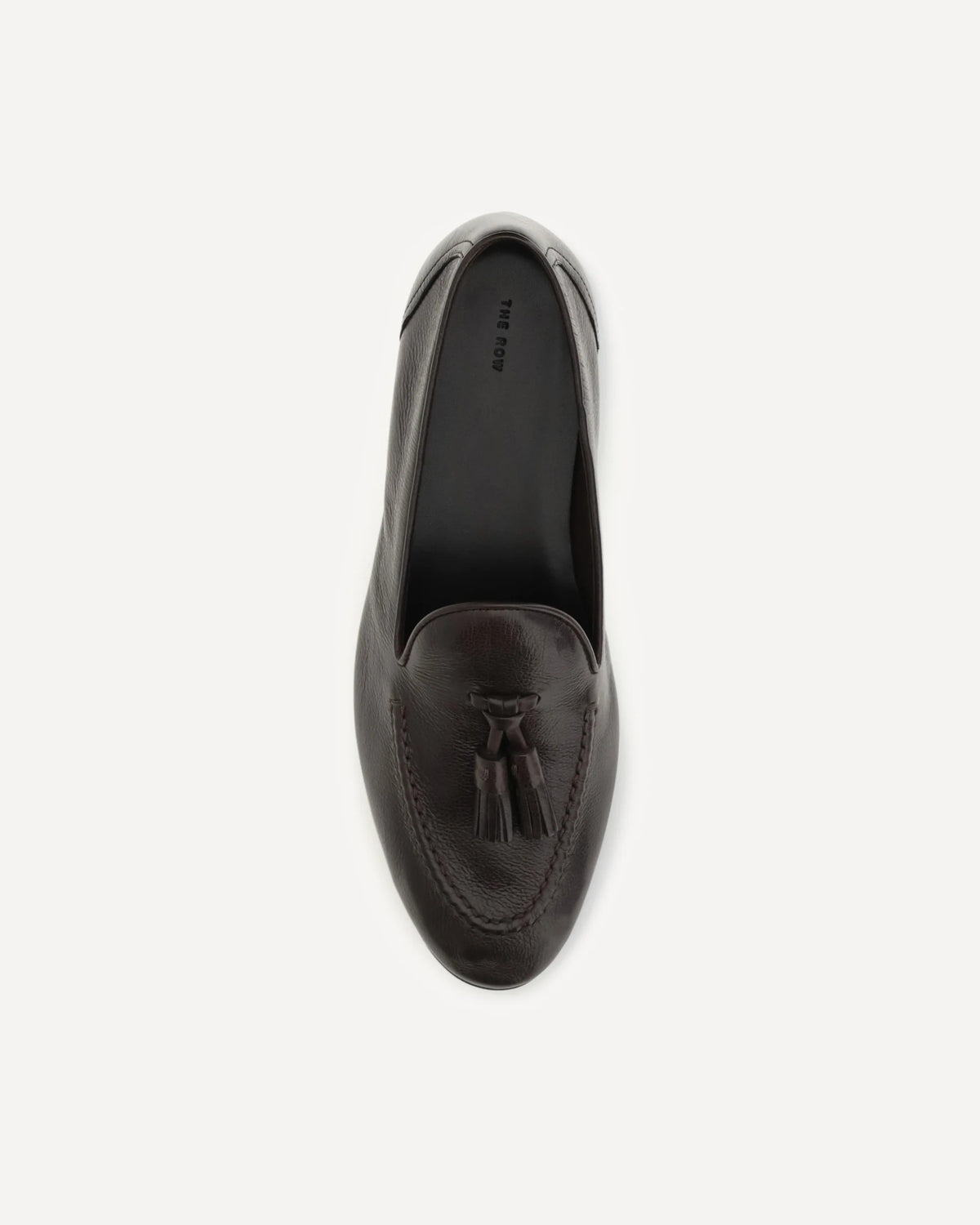 The Row Caden Leather Loafers