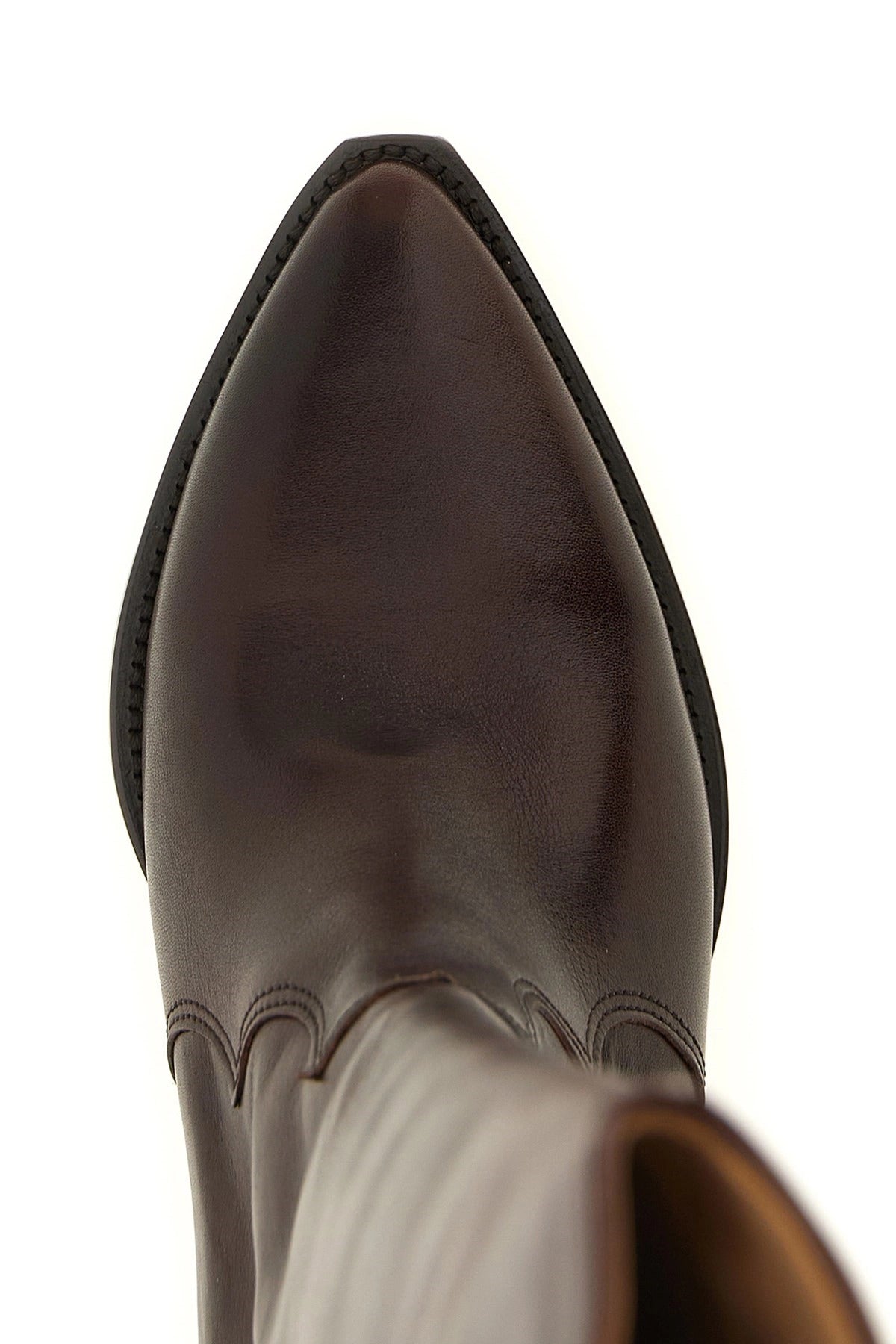 Isabel Marant Denvee Western Style High بوت طويل
